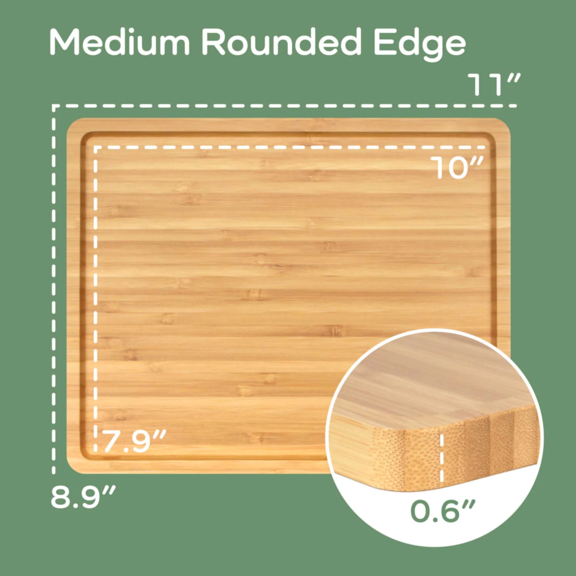 Small Bamboo Serving Tray - Image 5