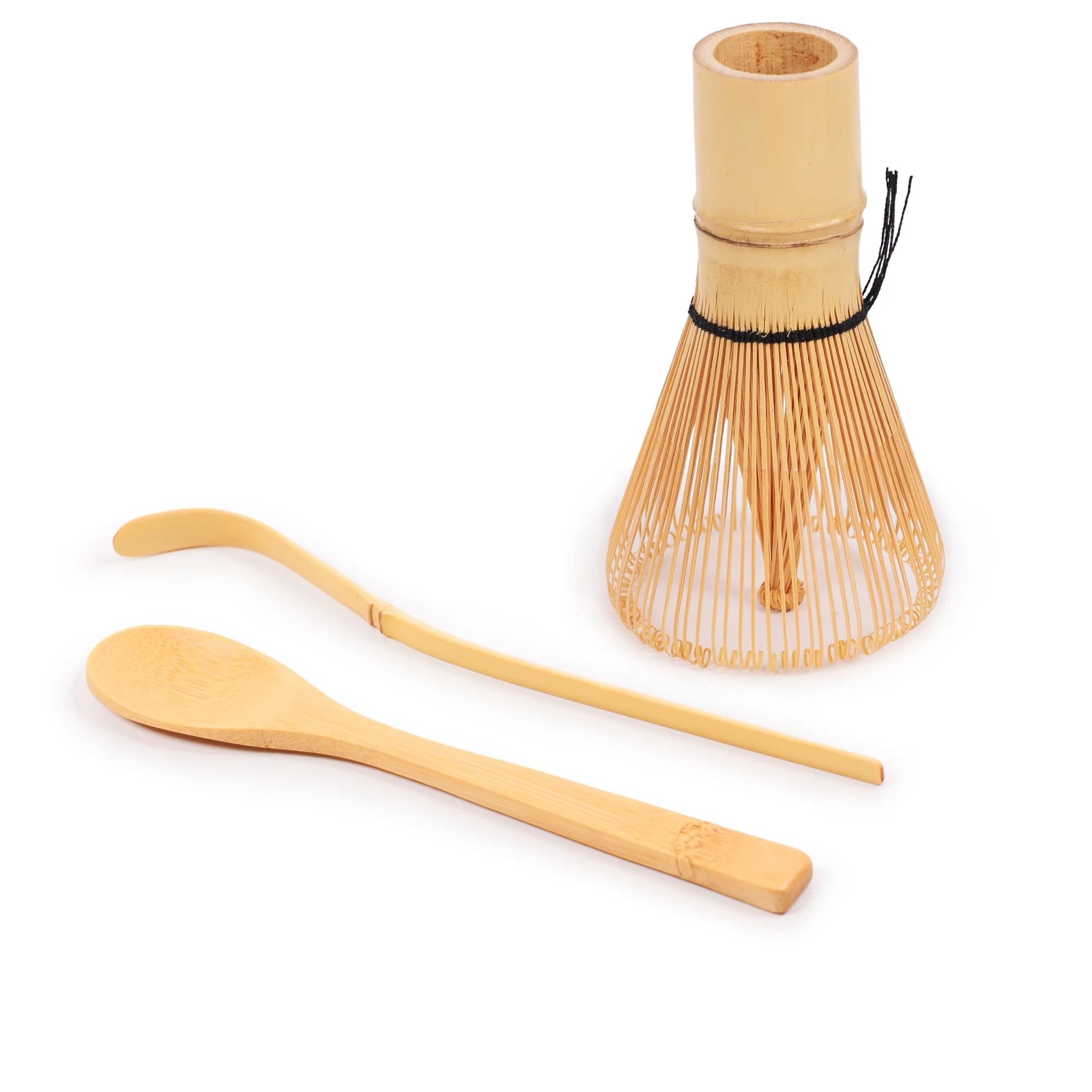 Bamboo Tea Whisk, Chashaku, and Teaspoon Set