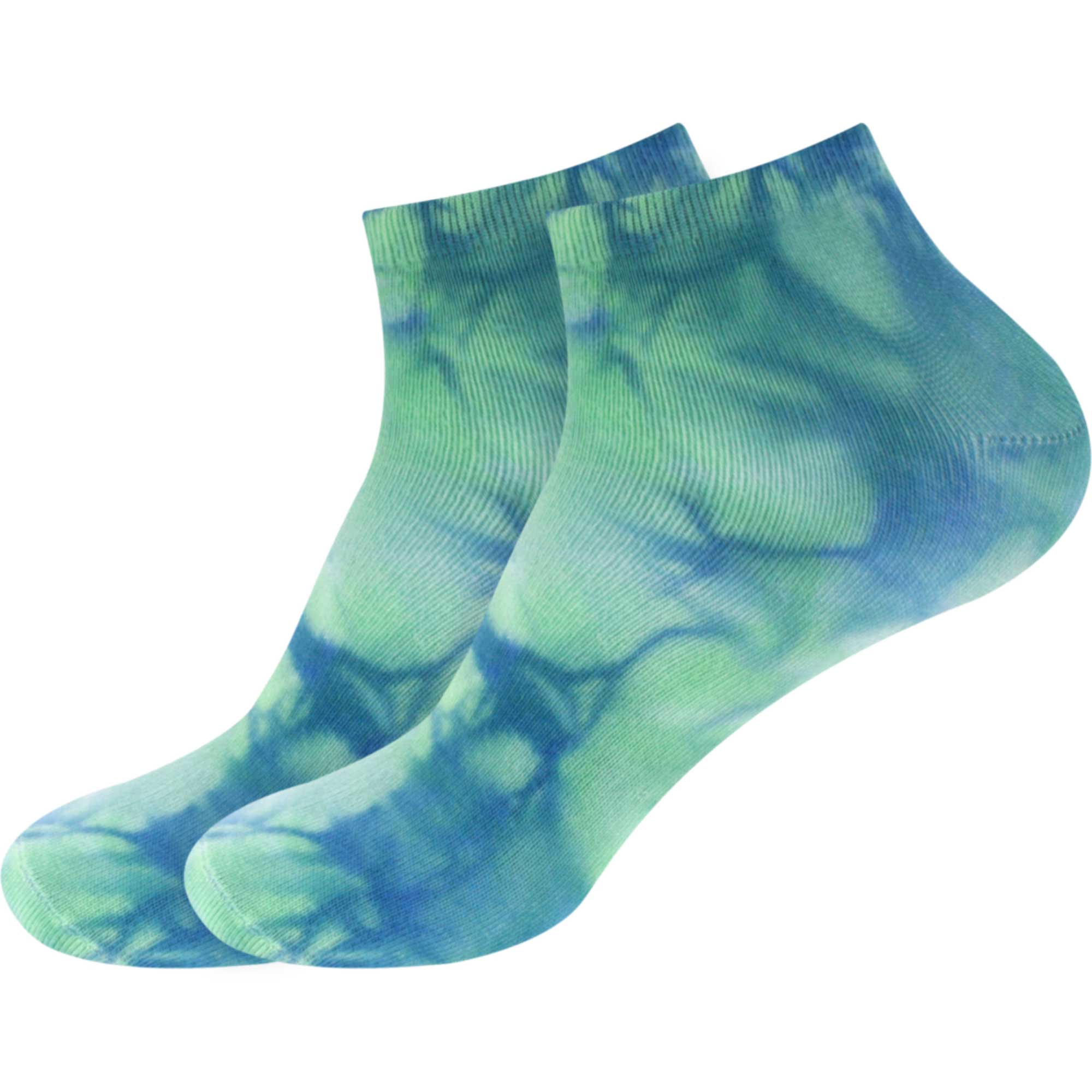 Men's Bamboo Tie Dye Ankle Socks: 2 Pairs - Image 11
