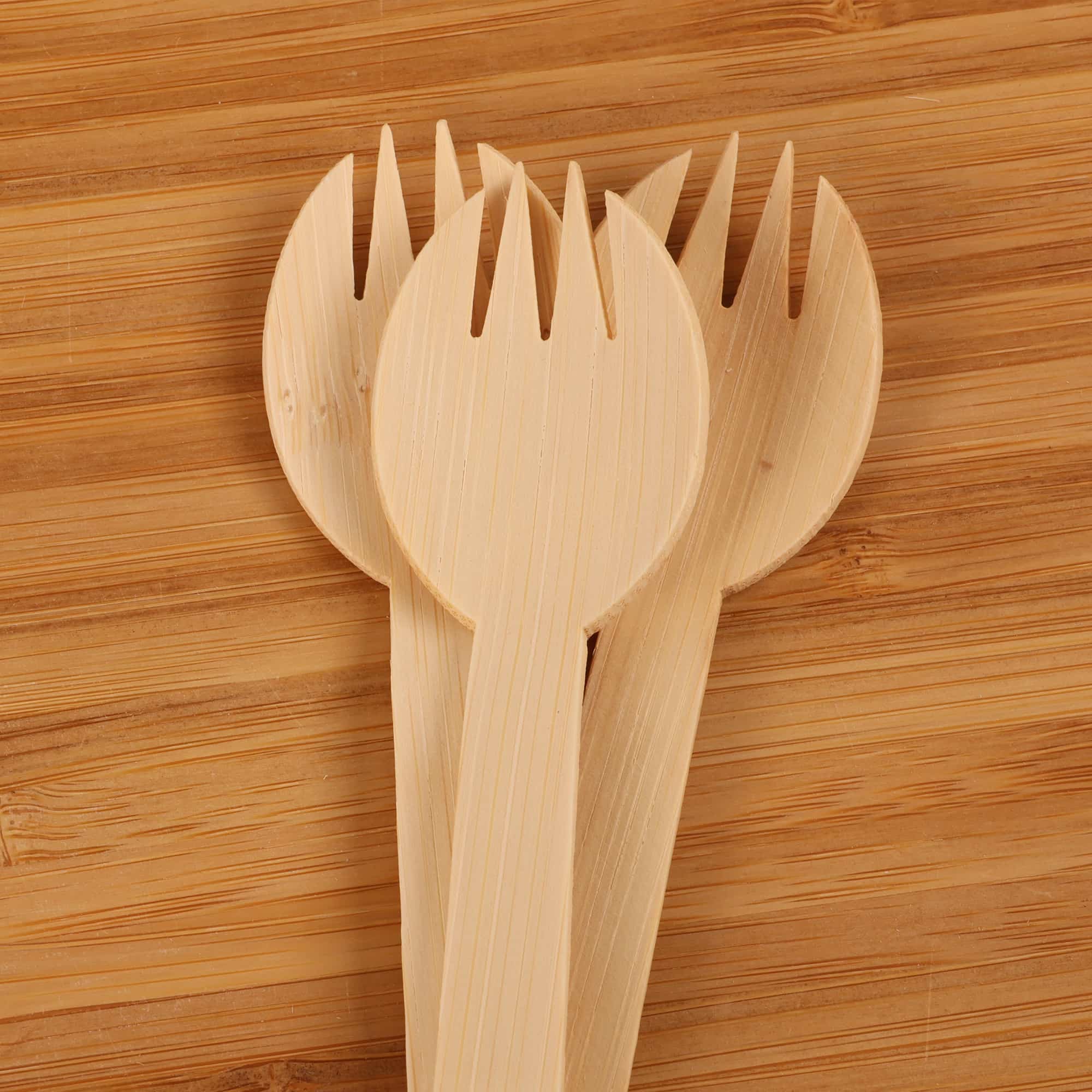 Bulk Catering Bamboo Veneer Utensils - Image 10
