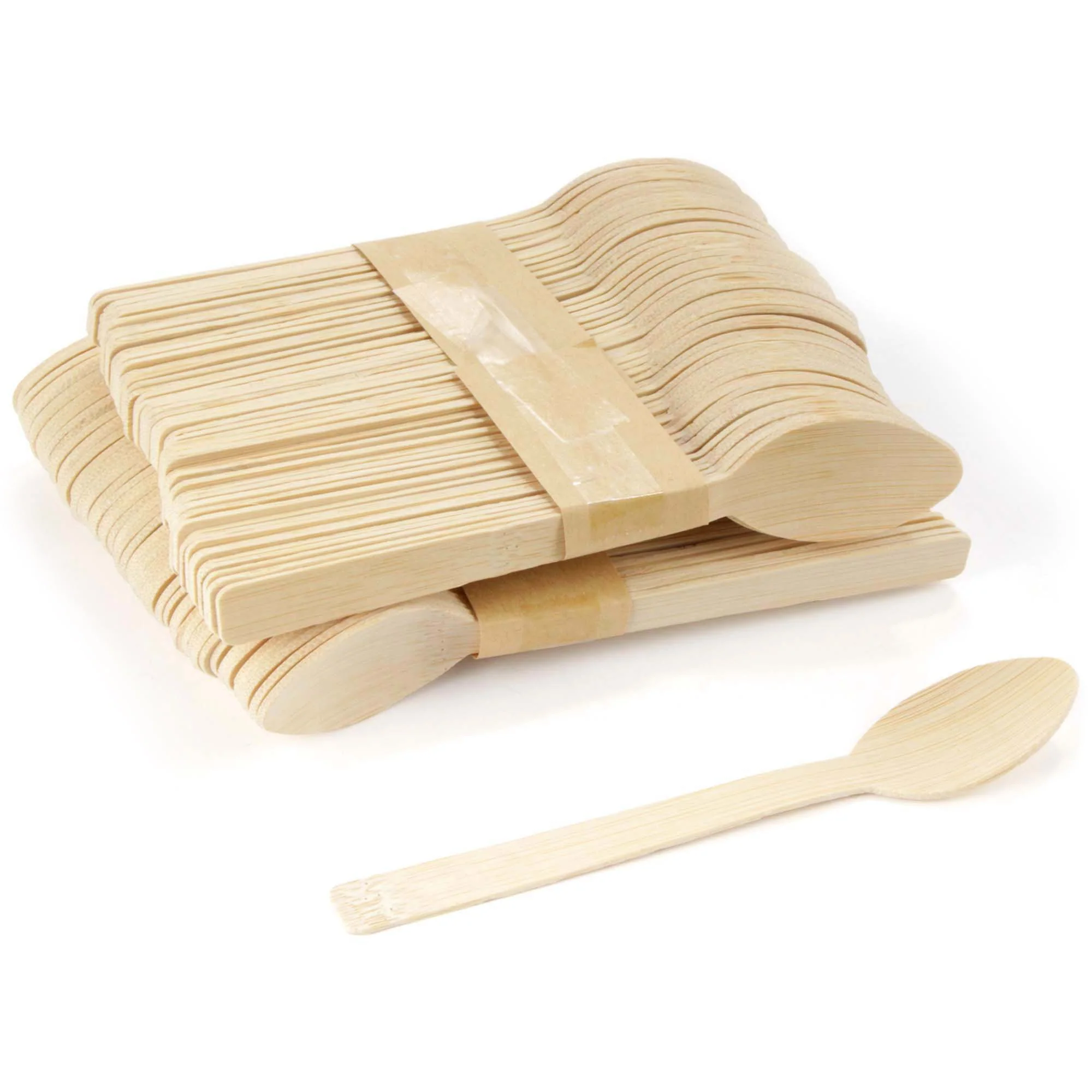 Bulk Catering Bamboo Veneer Utensils - Image 7