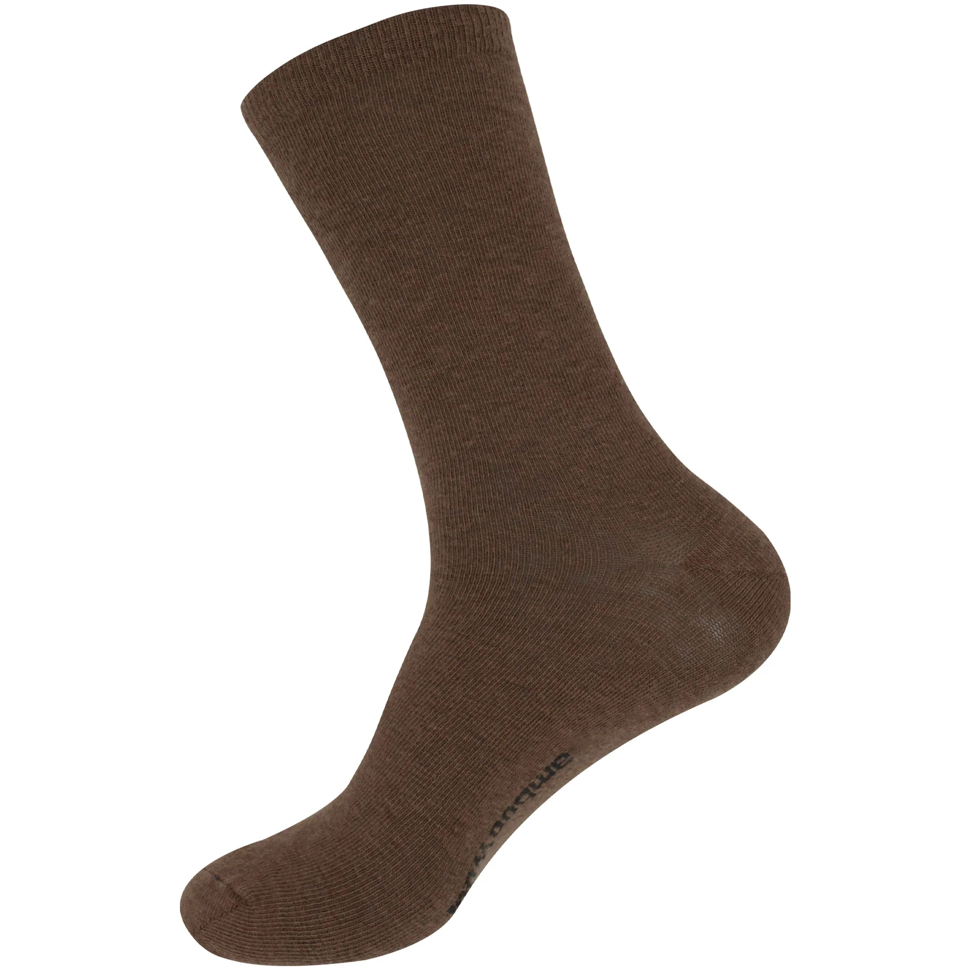 Unisex Bamboo Rayon Wool Blend Athletic Crew Socks - Image 12