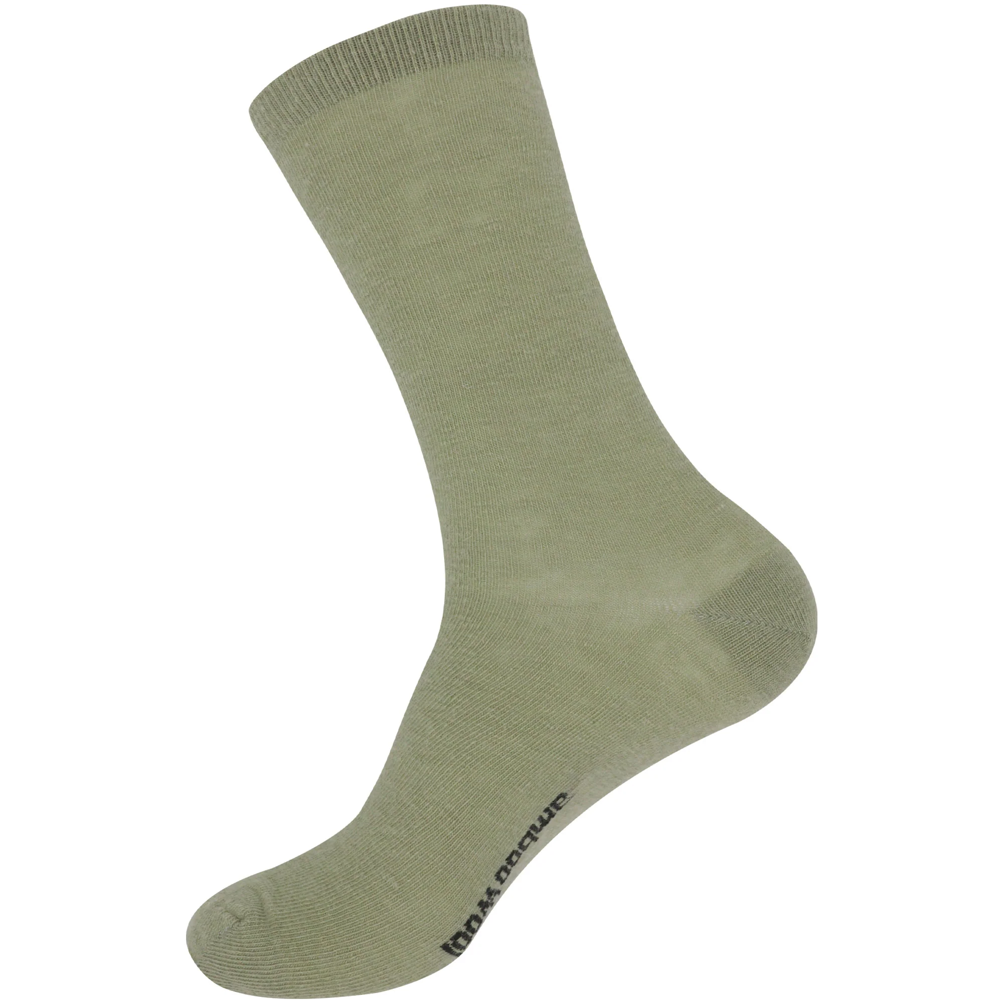Unisex Bamboo Rayon Wool Blend Athletic Crew Socks - Image 13