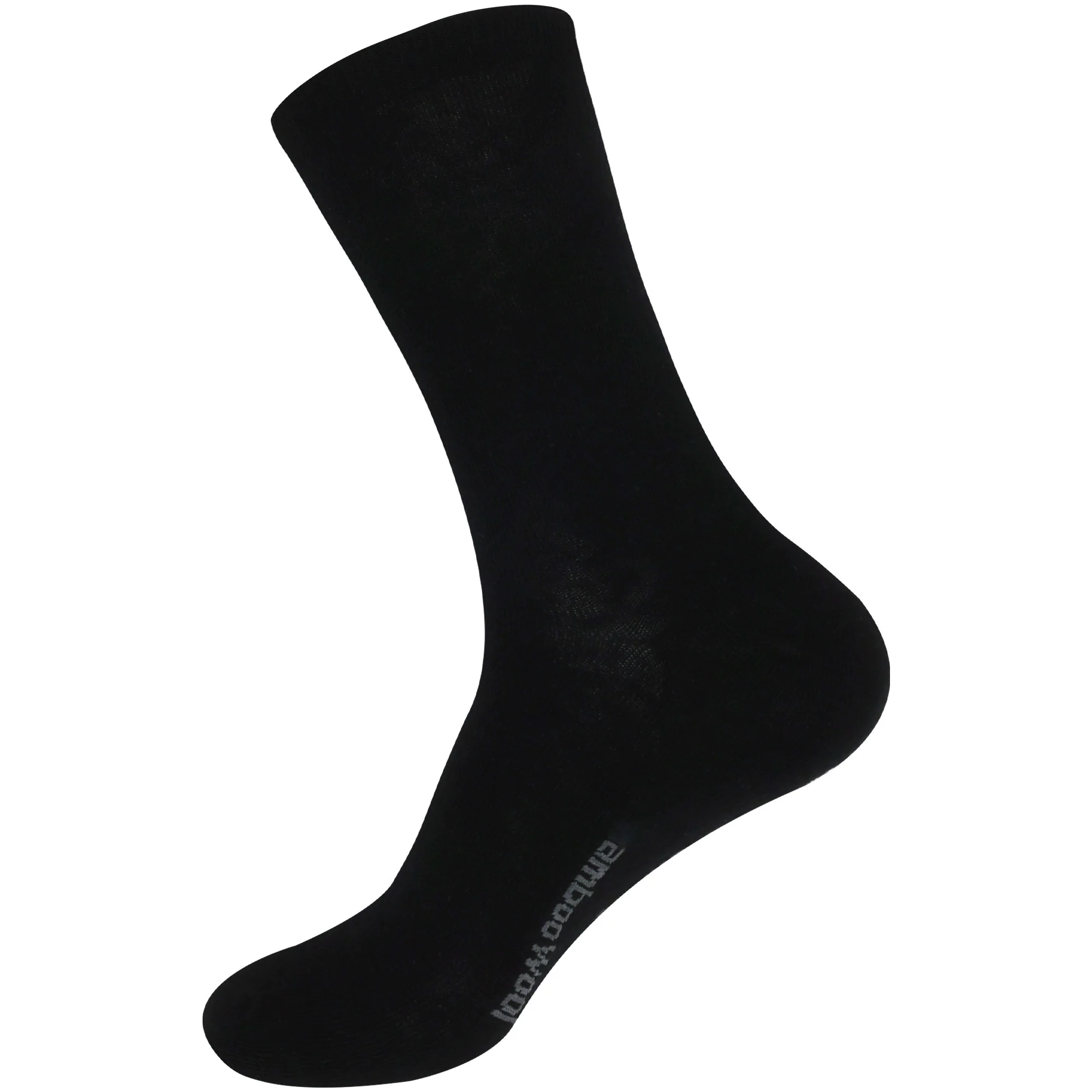 Unisex Bamboo Rayon Wool Blend Athletic Crew Socks - Image 9