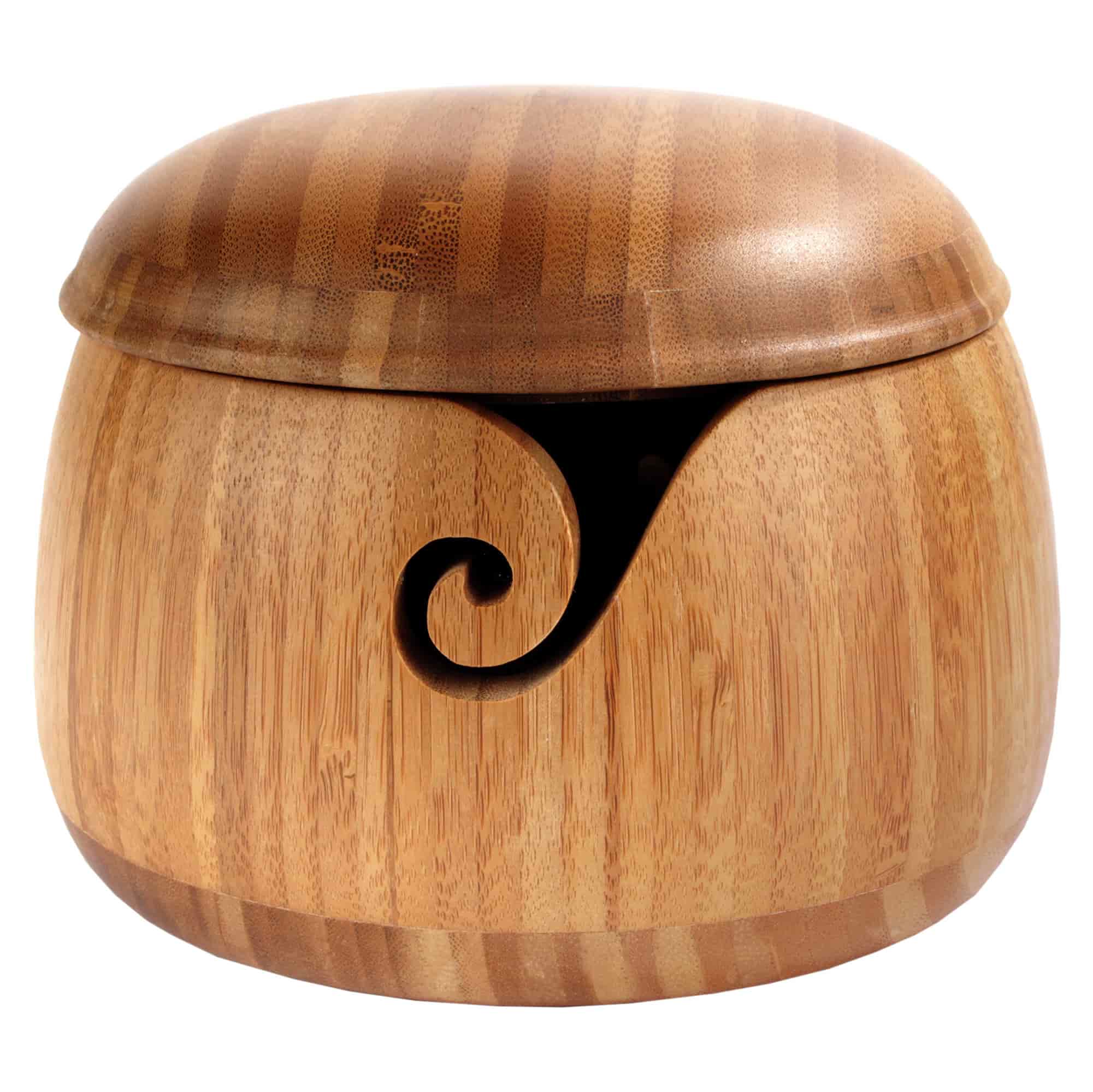 Bamboo Yarn Bowl - Image 6