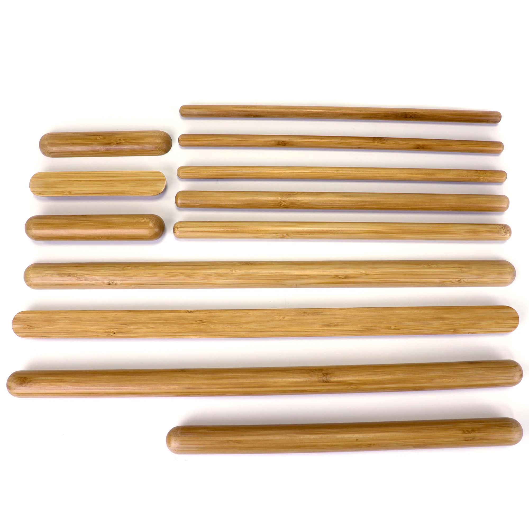 BambooMN Bamboo Massage Stick Set