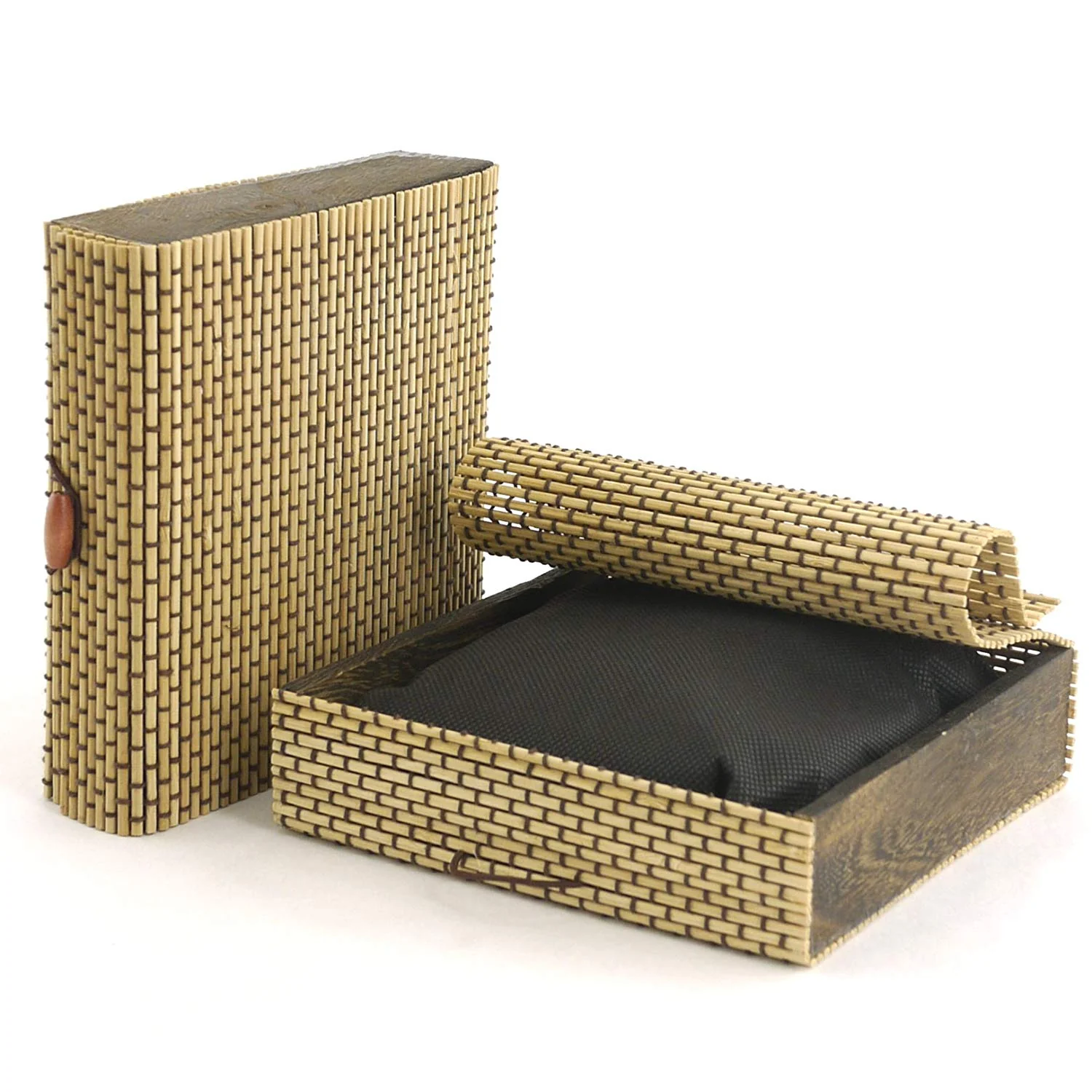 Bamboo Charcoal Odor Absorber Bag in Decorative 6.5" x 6.25" x 1.75" Box - Image 5