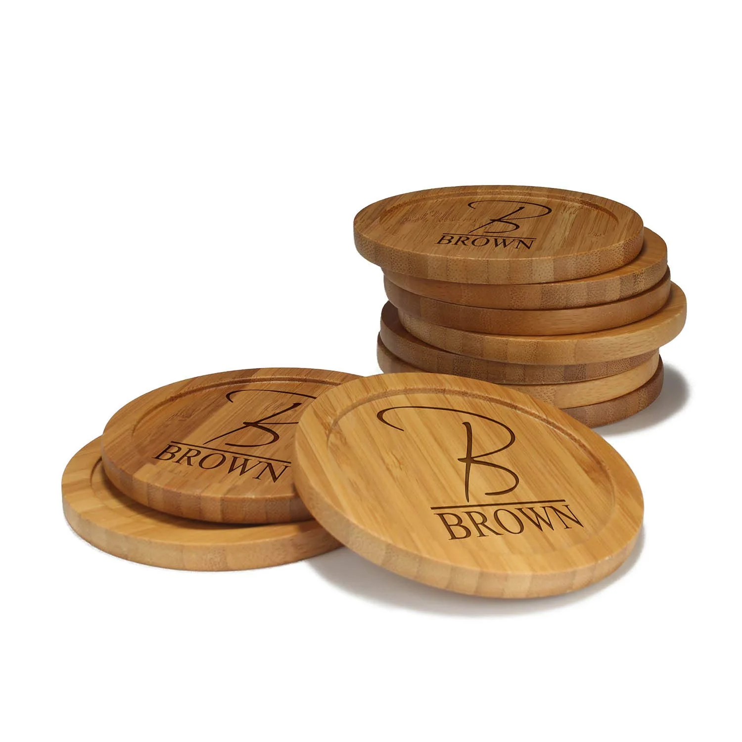 Build Your Own Engraved Coaster: Initial Stamps, Name Blocks - Image 2