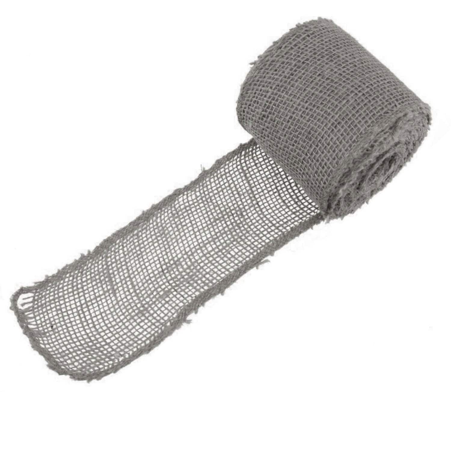 3'' Jute Burlap Ribbon Rolls - Image 12
