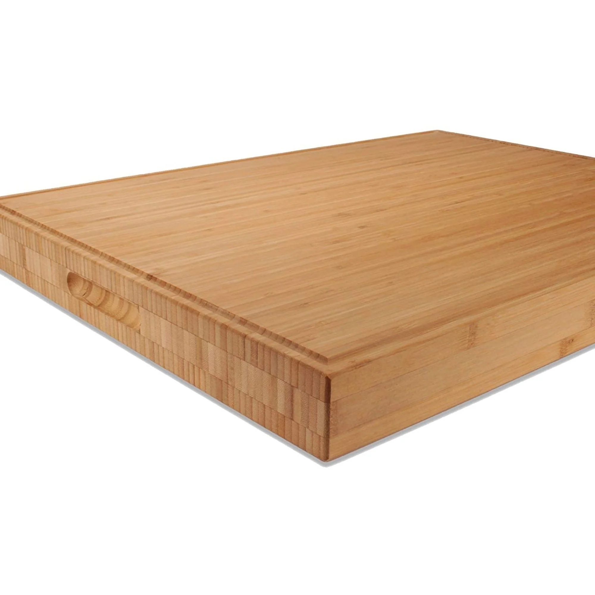 Butcher Block Bamboo Cutting Board 24" x 18" x 2" - Image 4