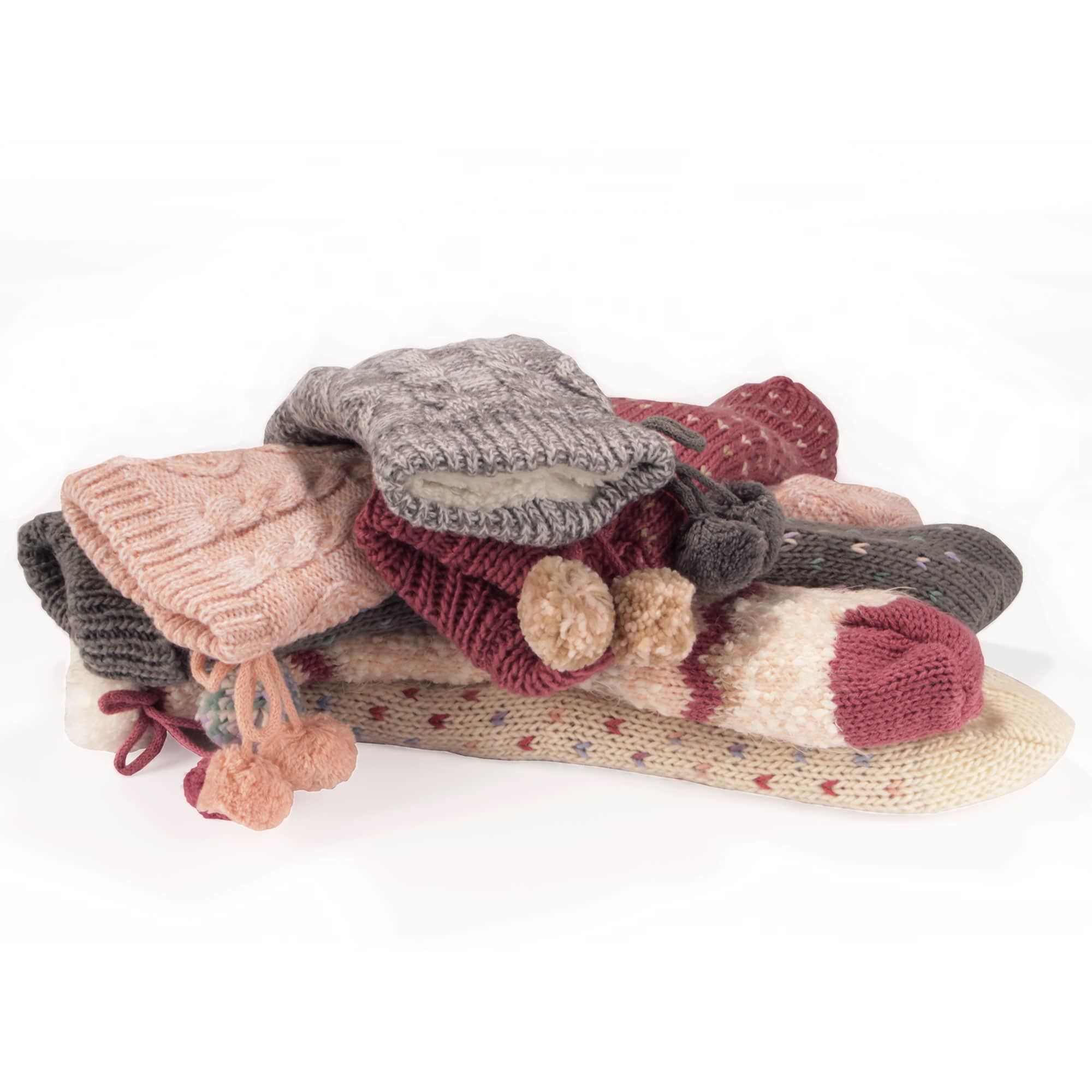 Cabin Fleece-Lined Non-Slip Crew Socks - Image 7