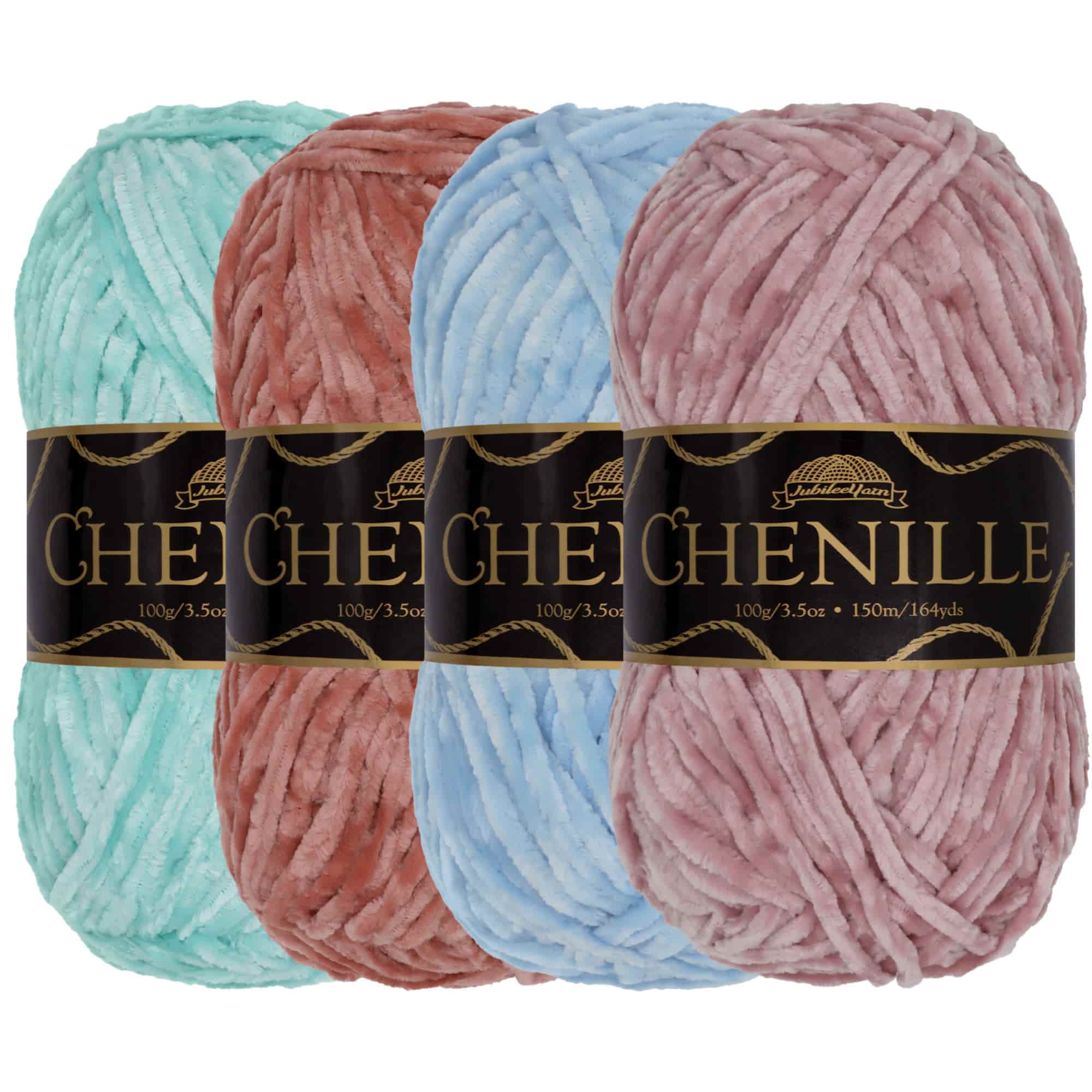 Chenille Yarn: 4 Skein Packs - Image 49