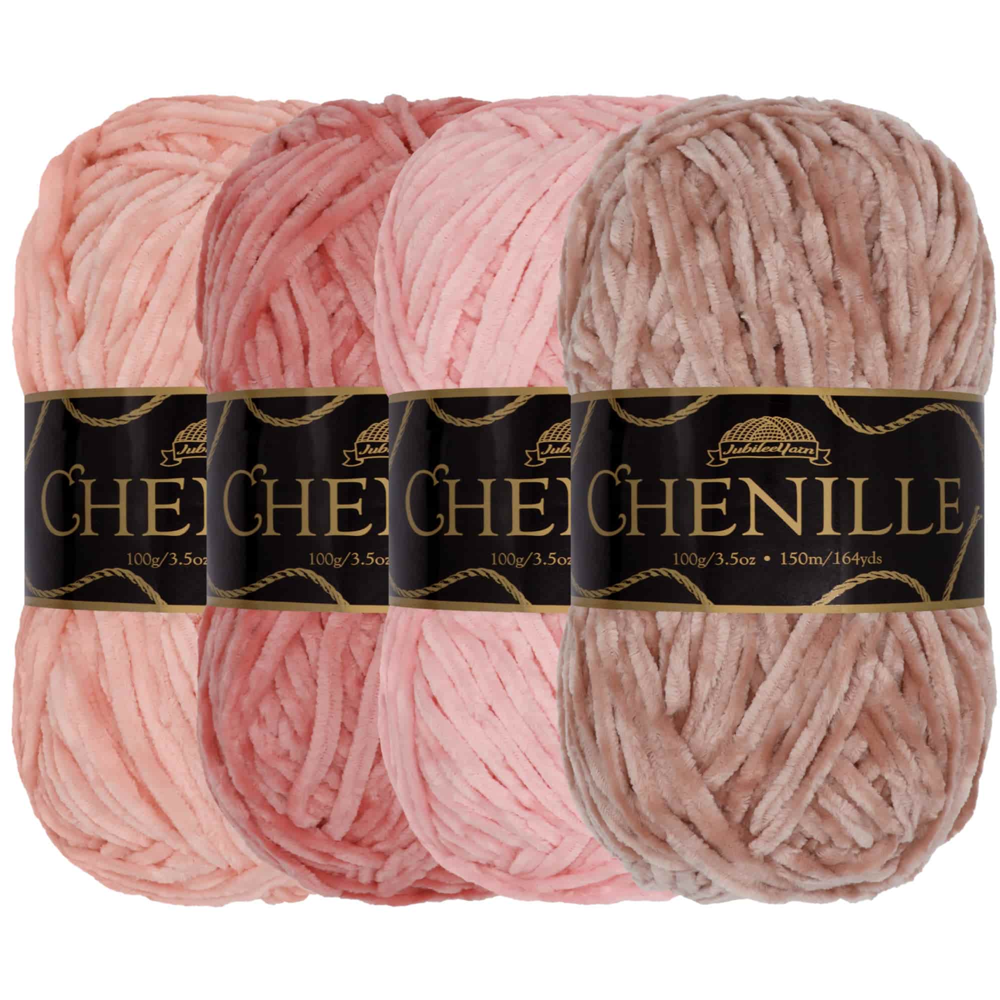 Chenille Yarn: 4 Skein Packs - Image 51