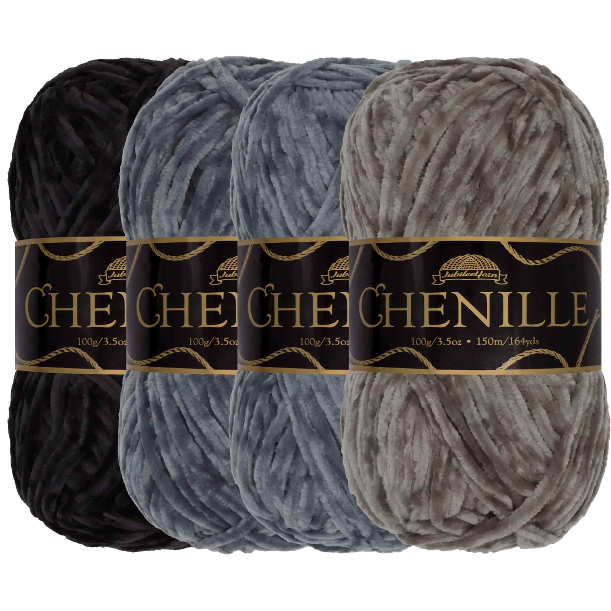 Chenille Yarn: 4 Skein Packs - Image 53
