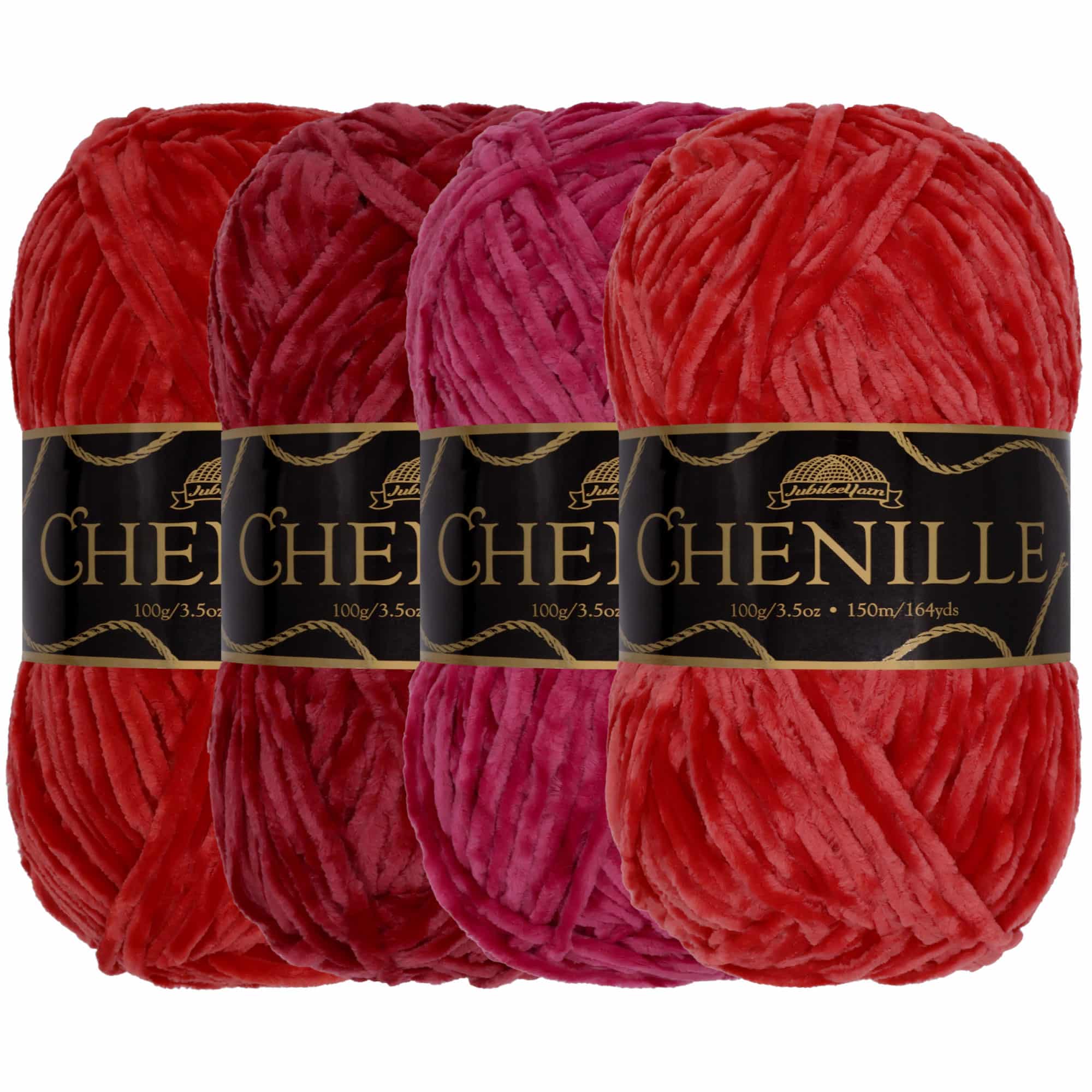 Chenille Yarn: 4 Skein Packs - Image 54