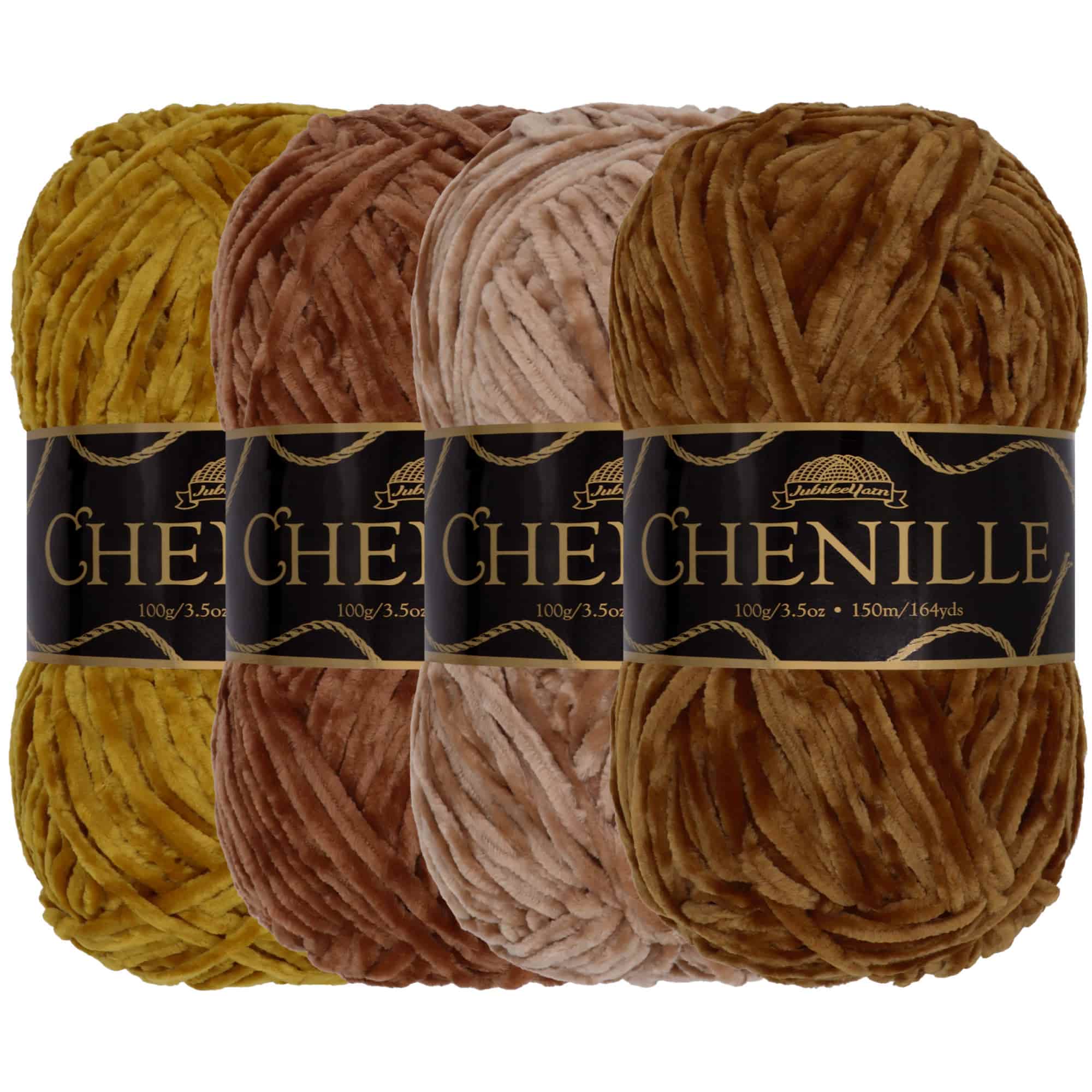 Chenille Yarn: 4 Skein Packs - Image 55