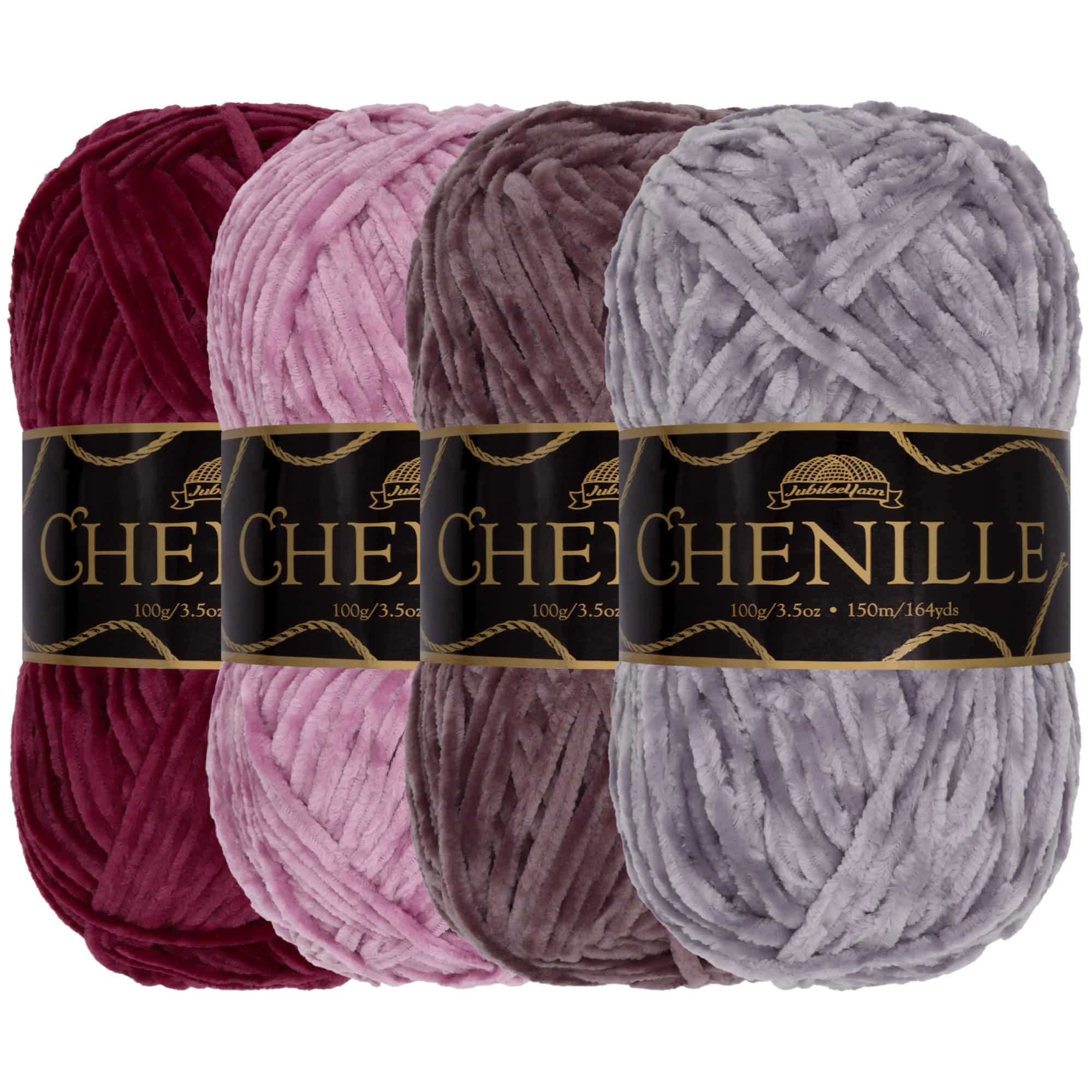 Chenille Yarn: 4 Skein Packs - Image 56
