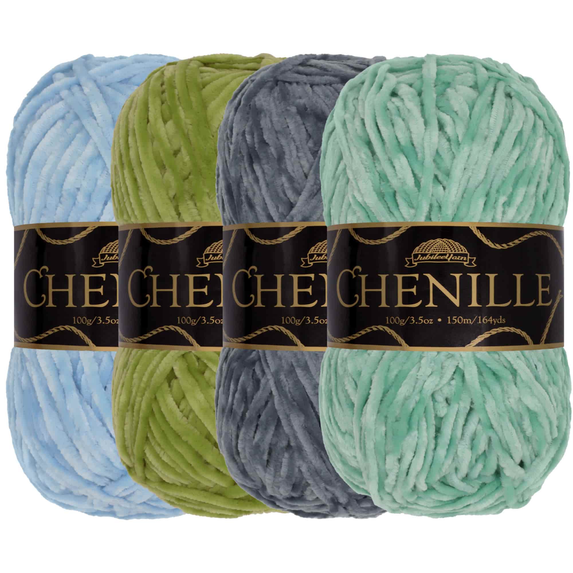 Chenille Yarn: 4 Skein Packs - Image 57