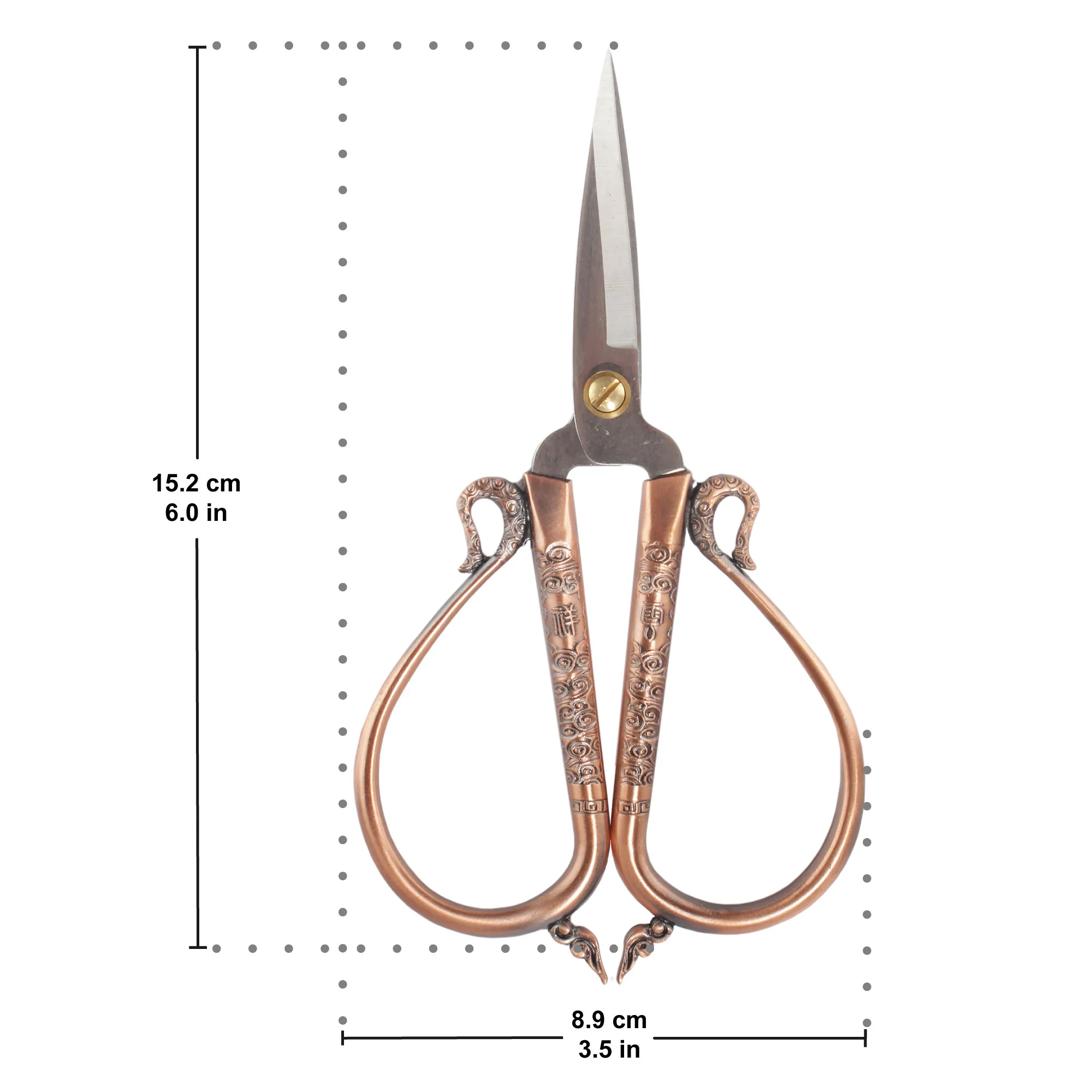 Chinese Emperor Craft Scissors - Image 3