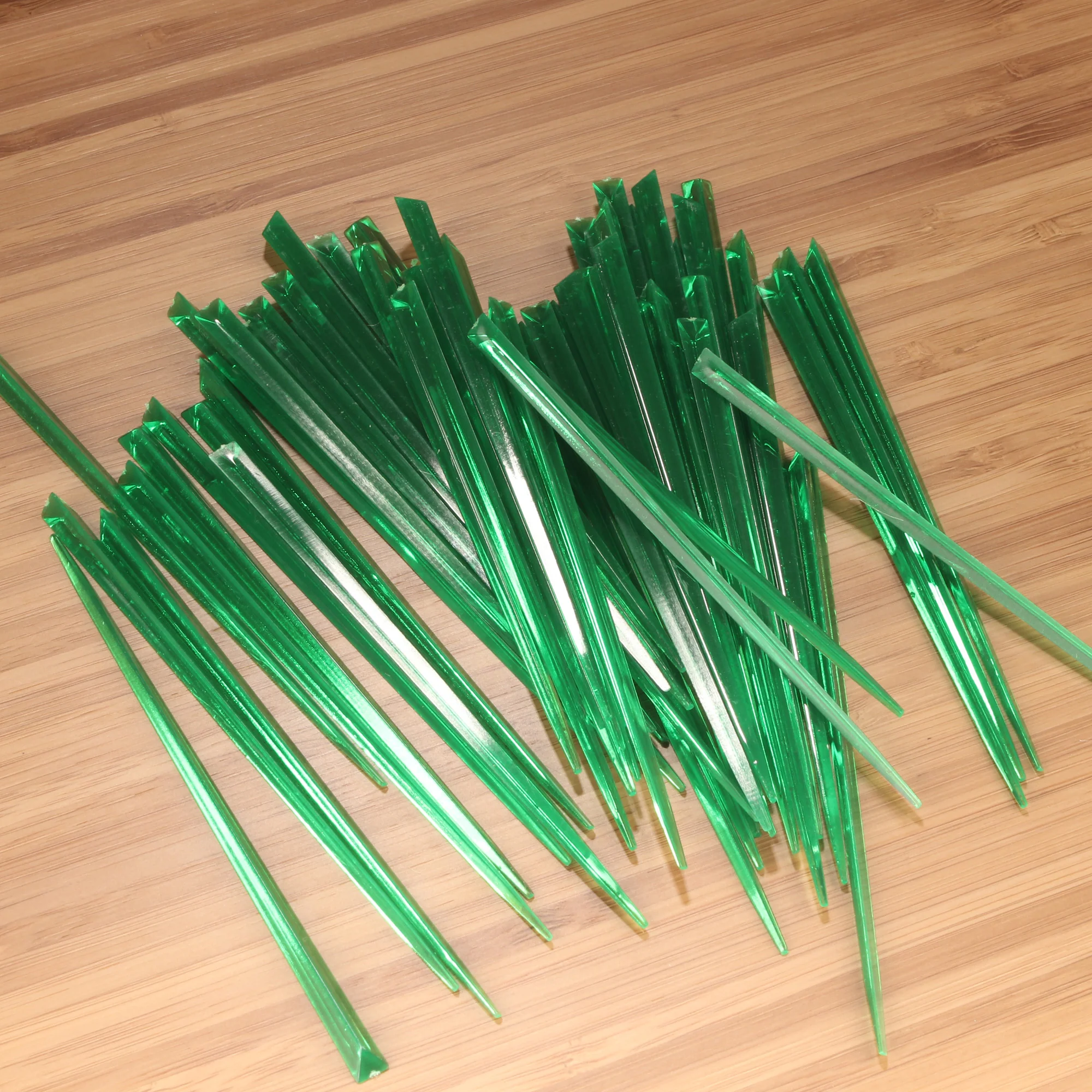 Christmas Colors Prism Plastic Food Picks - Image 2