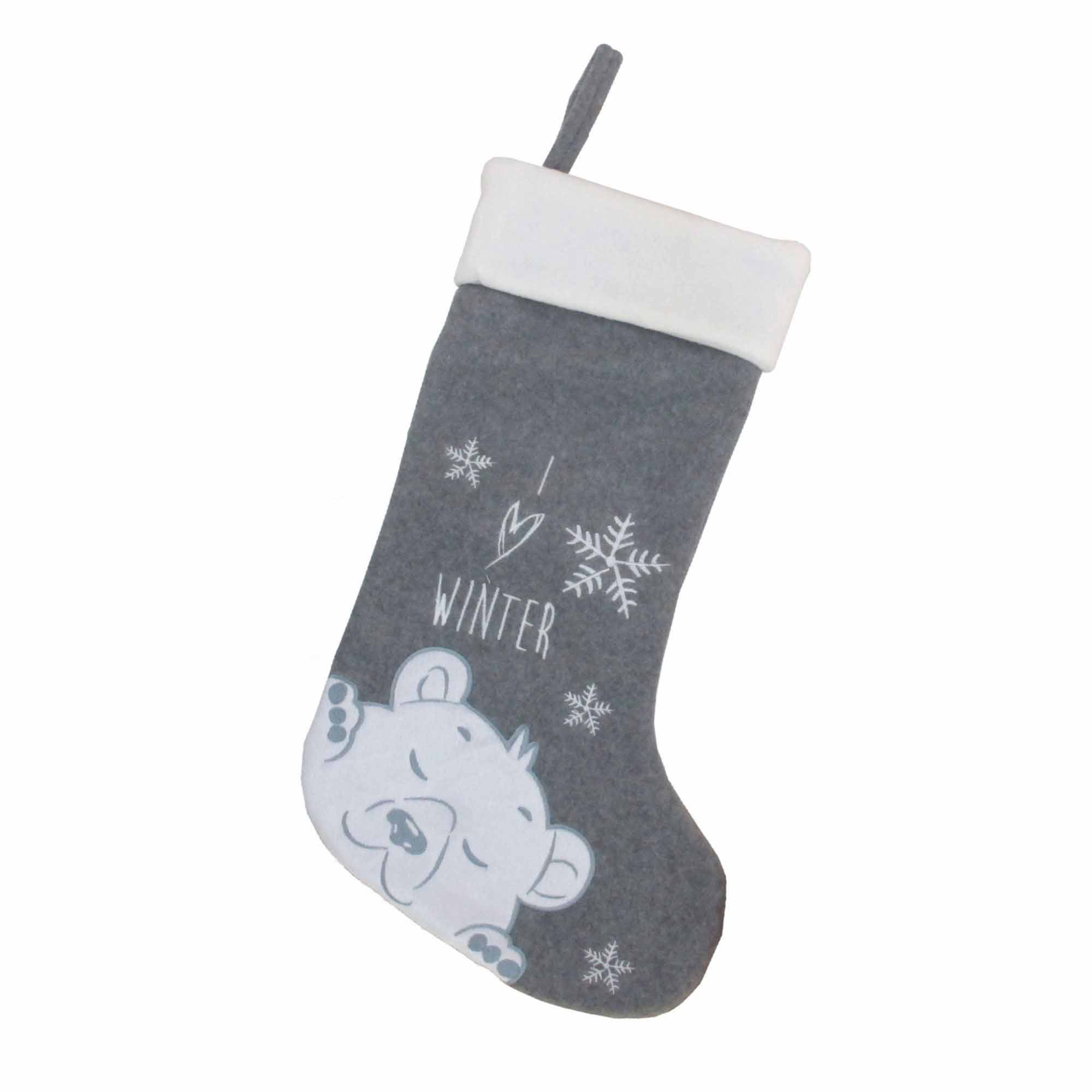 Hand-Embroidered Christmas Stockings - Image 17