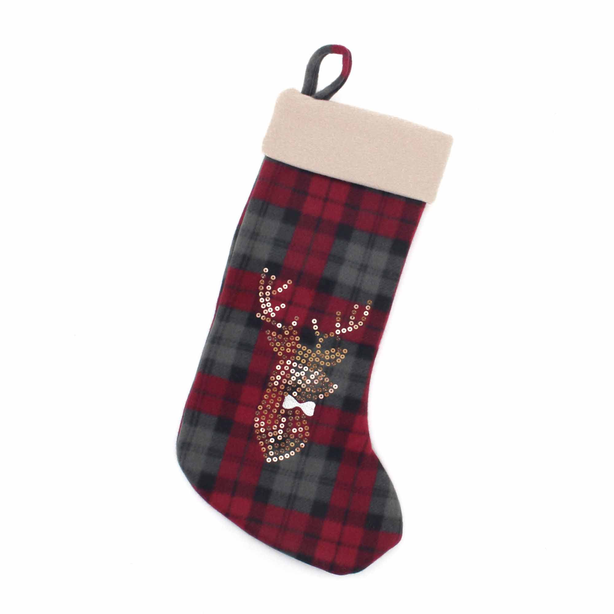 Hand-Embroidered Christmas Stockings - Image 18
