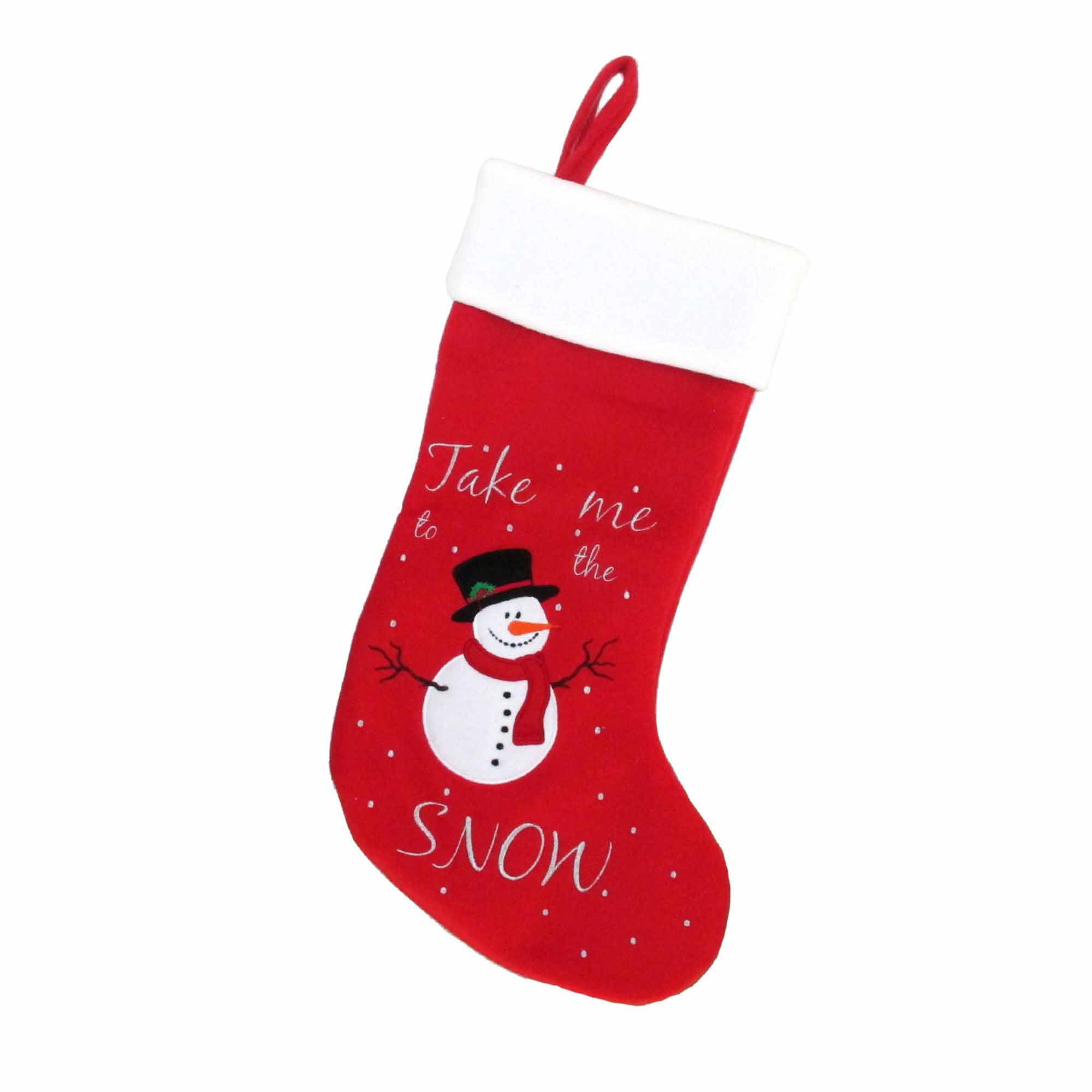 Hand-Embroidered Christmas Stockings - Image 20