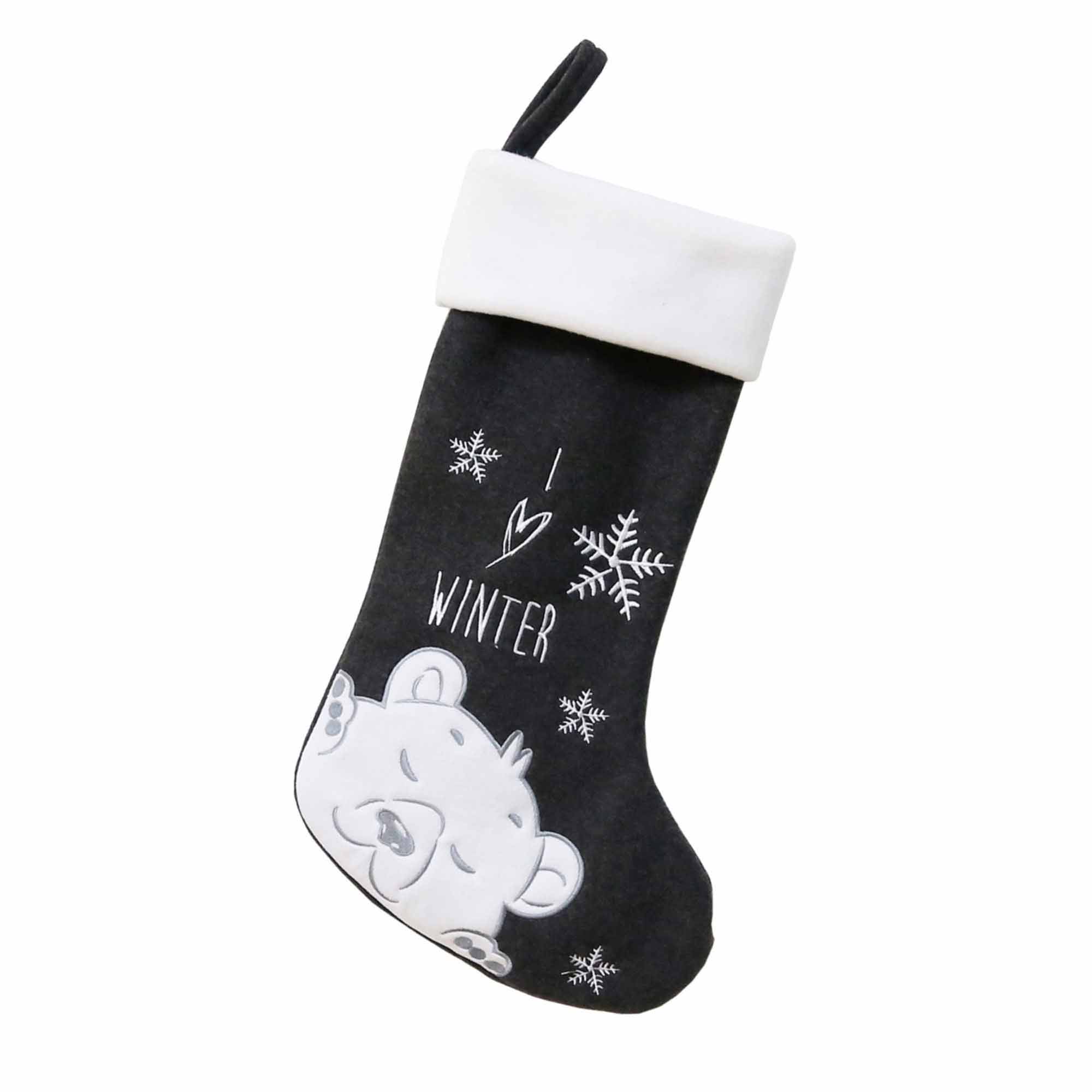 Hand-Embroidered Christmas Stockings - Image 21