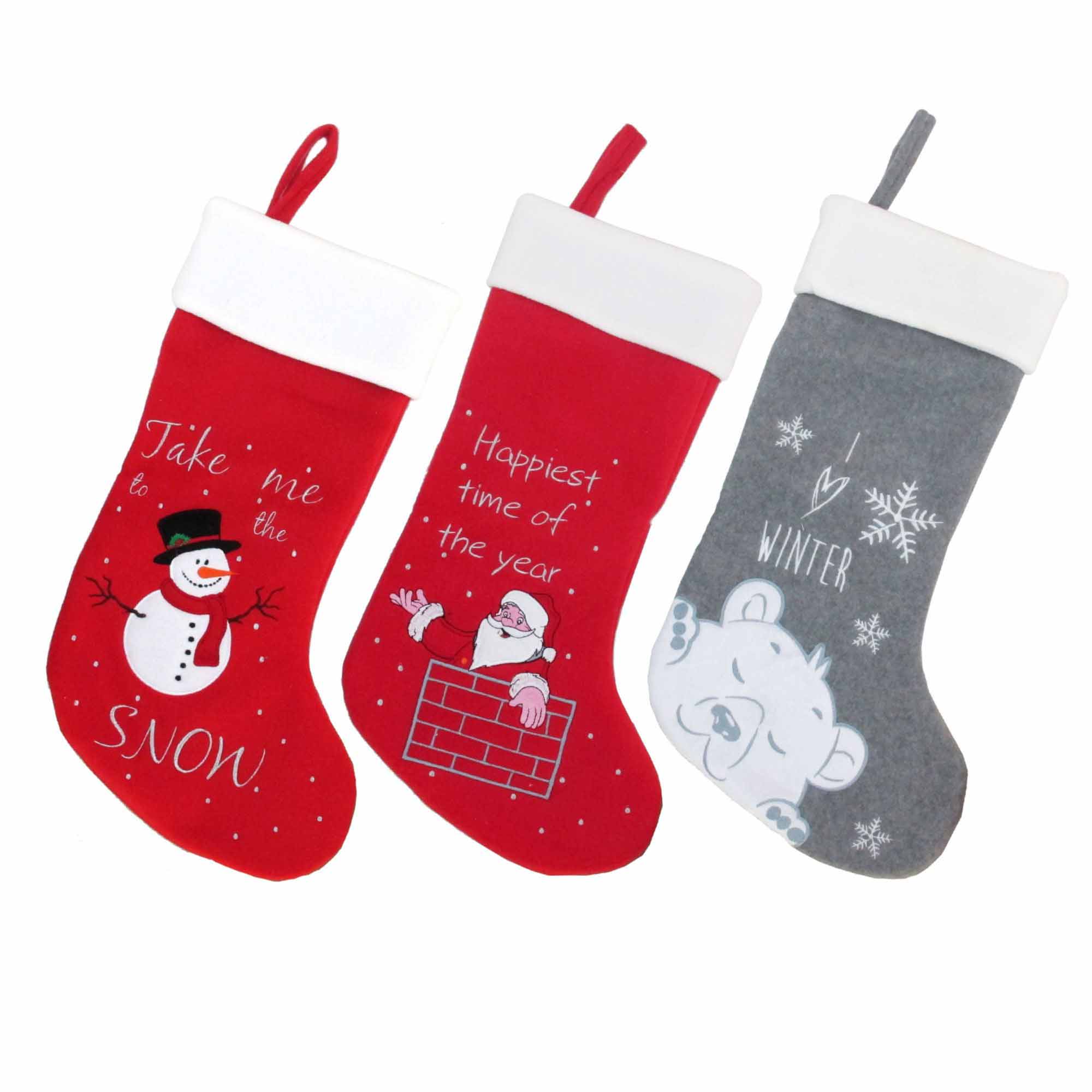 Hand-Embroidered Christmas Stockings - Image 39