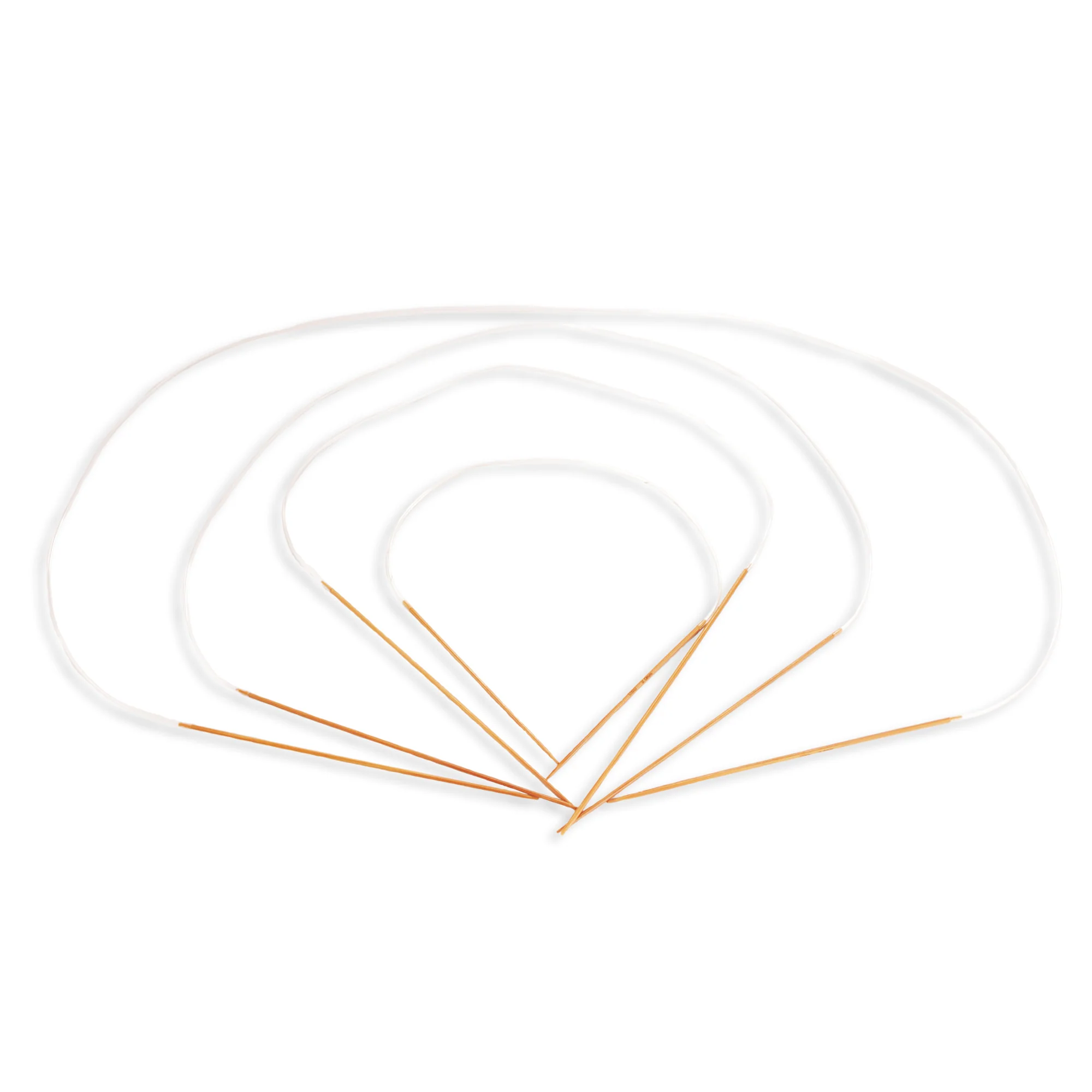 Circular Bamboo Knitting Needles Set: 4 Lengths/Size - Image 11