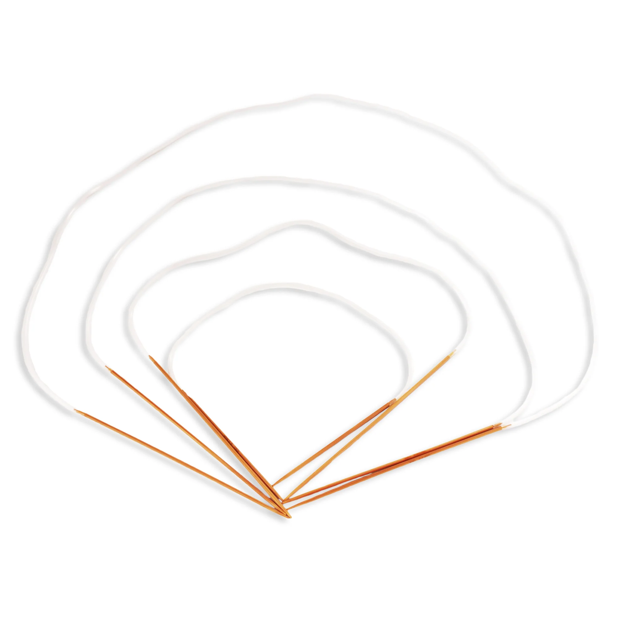 Circular Bamboo Knitting Needles Set: 4 Lengths/Size - Image 12