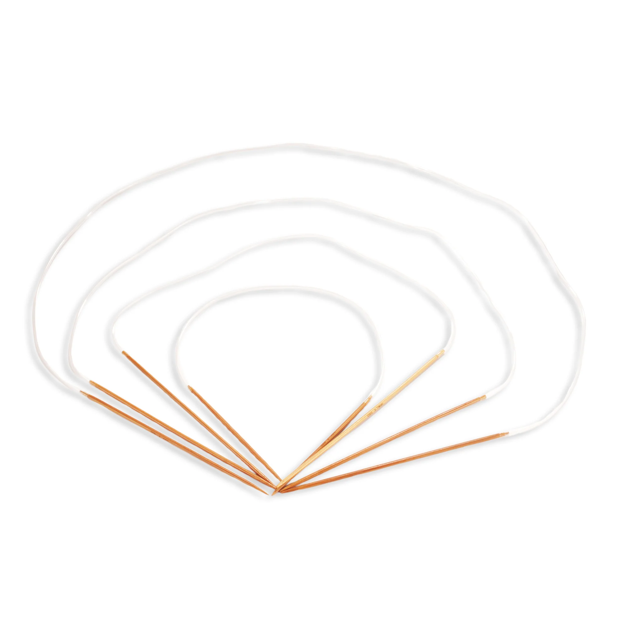 Circular Bamboo Knitting Needles Set: 4 Lengths/Size - Image 13