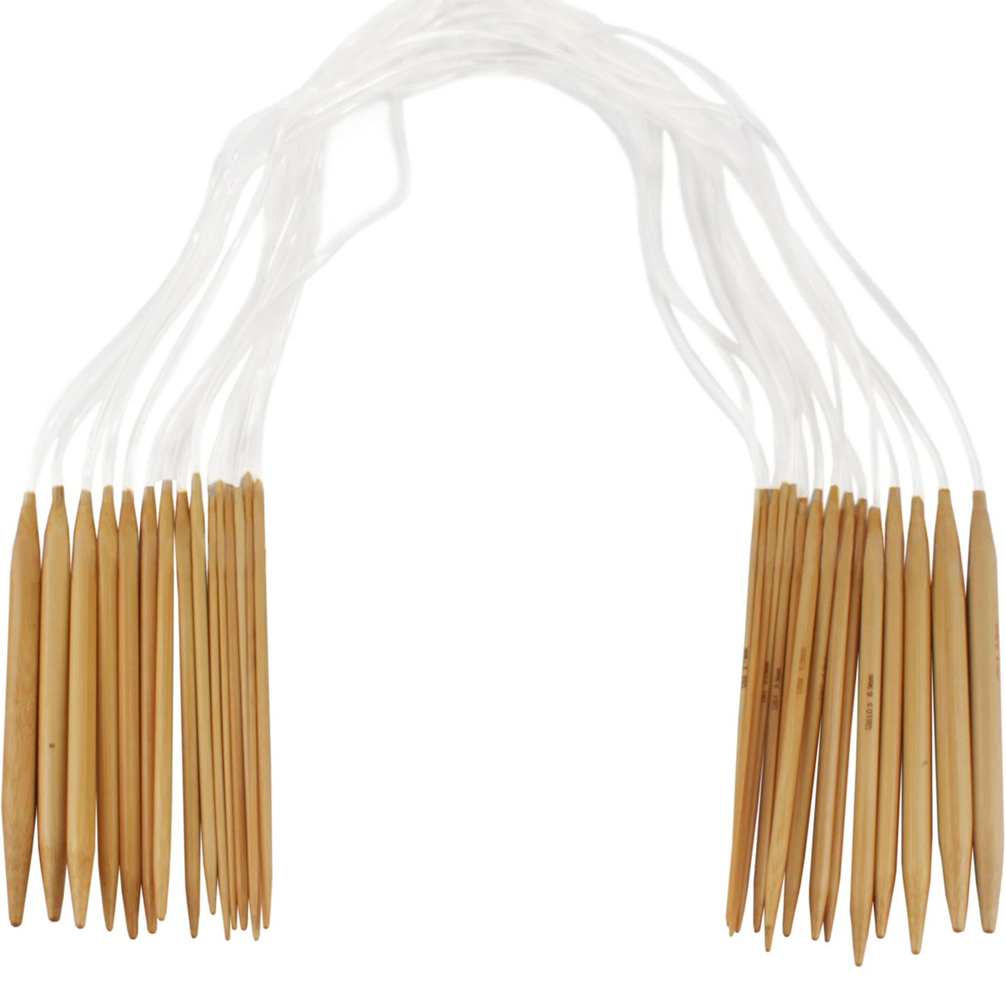 Circular Bamboo Knitting Needles Set: 15 Sizes - Image 11
