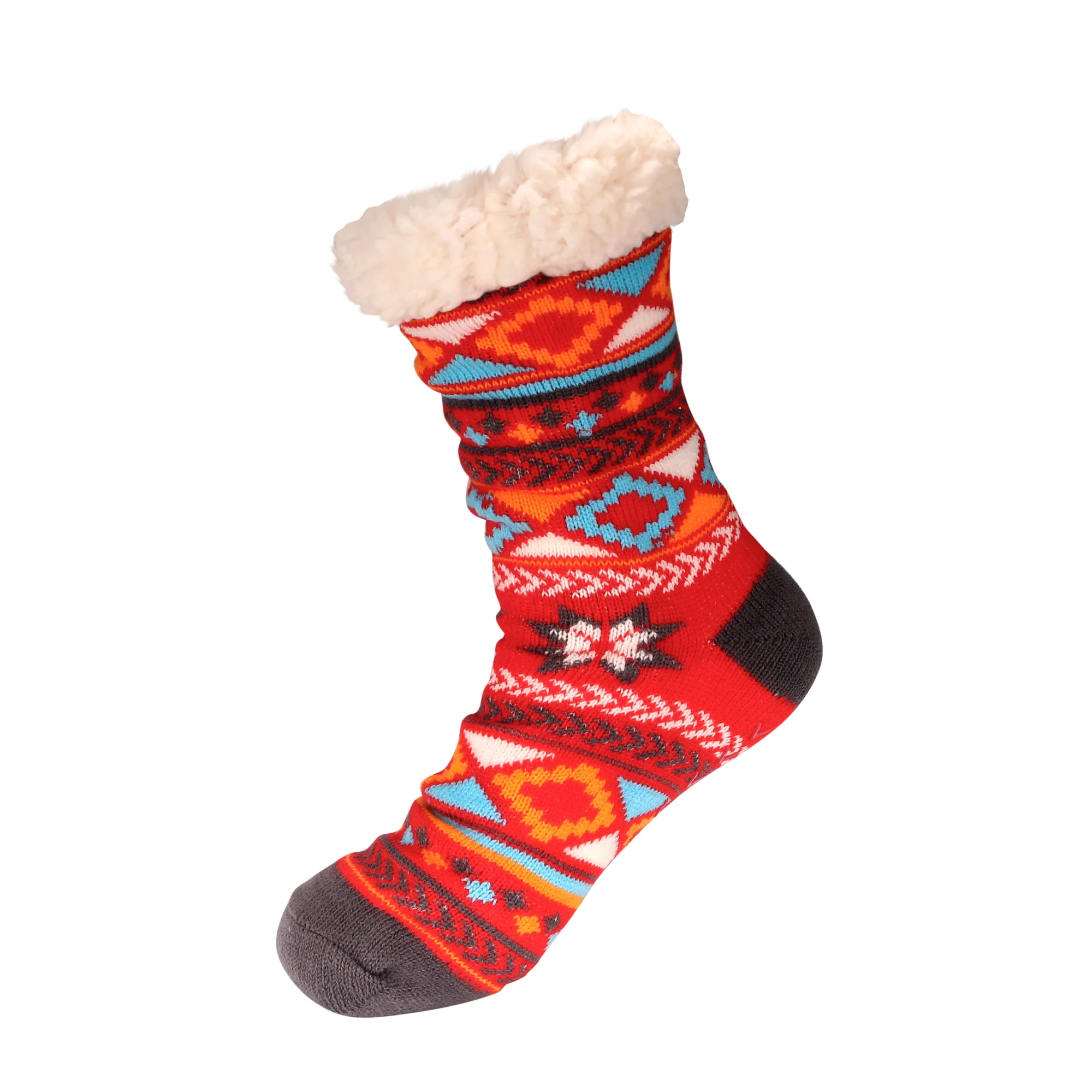 Women's Classic Fleeced Thermal Cabin Crew Socks: 1 Pair - Image 14