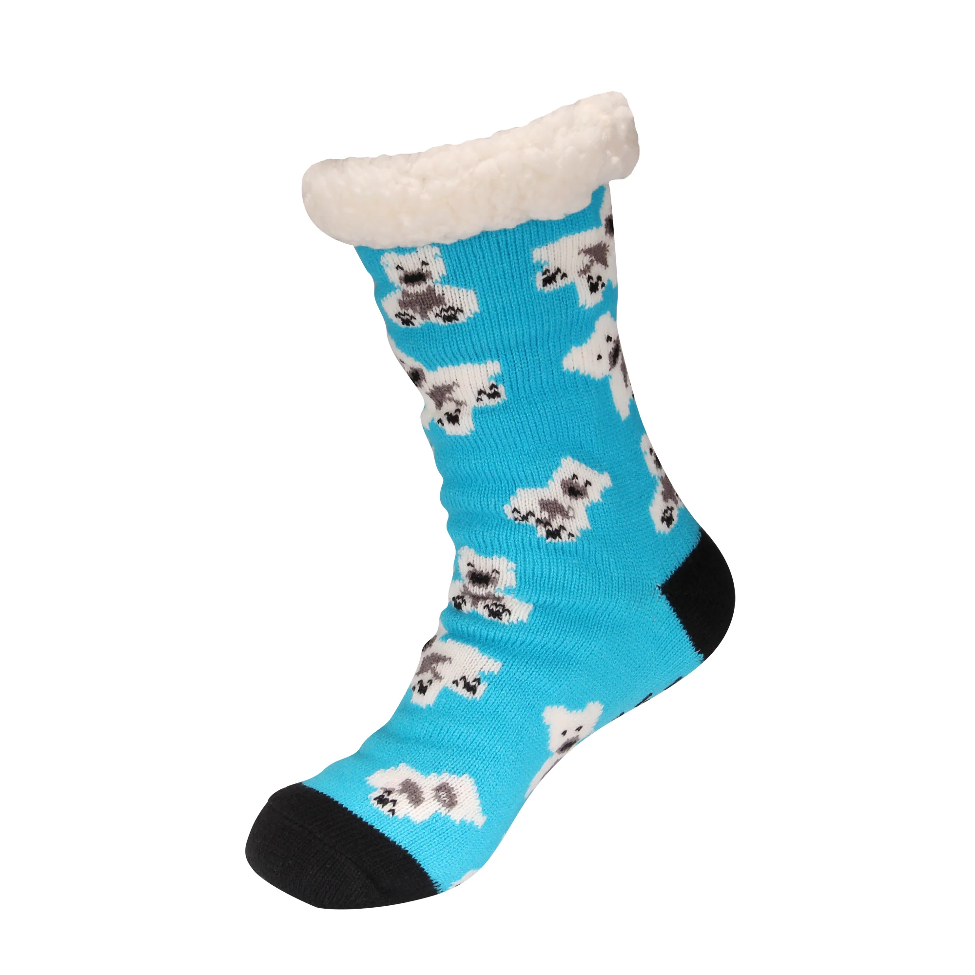 Women's Classic Fleeced Thermal Cabin Crew Socks: 1 Pair - Image 16