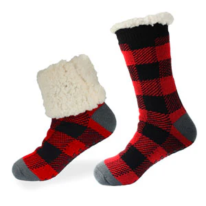 Women's Classic Fleeced Thermal Cabin Crew Socks: 1 Pair - Image 7