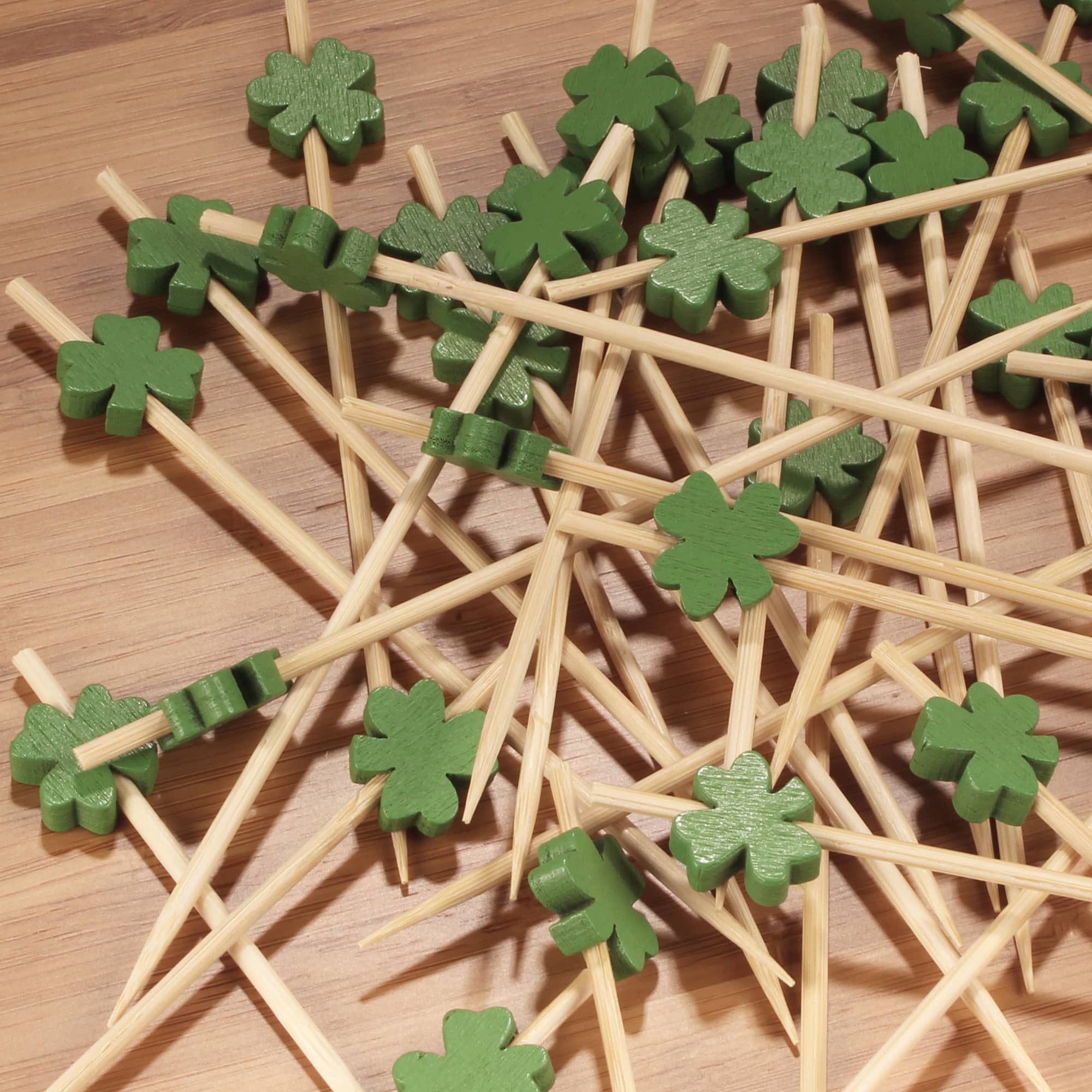 Clover Bamboo Food Picks - Image 6