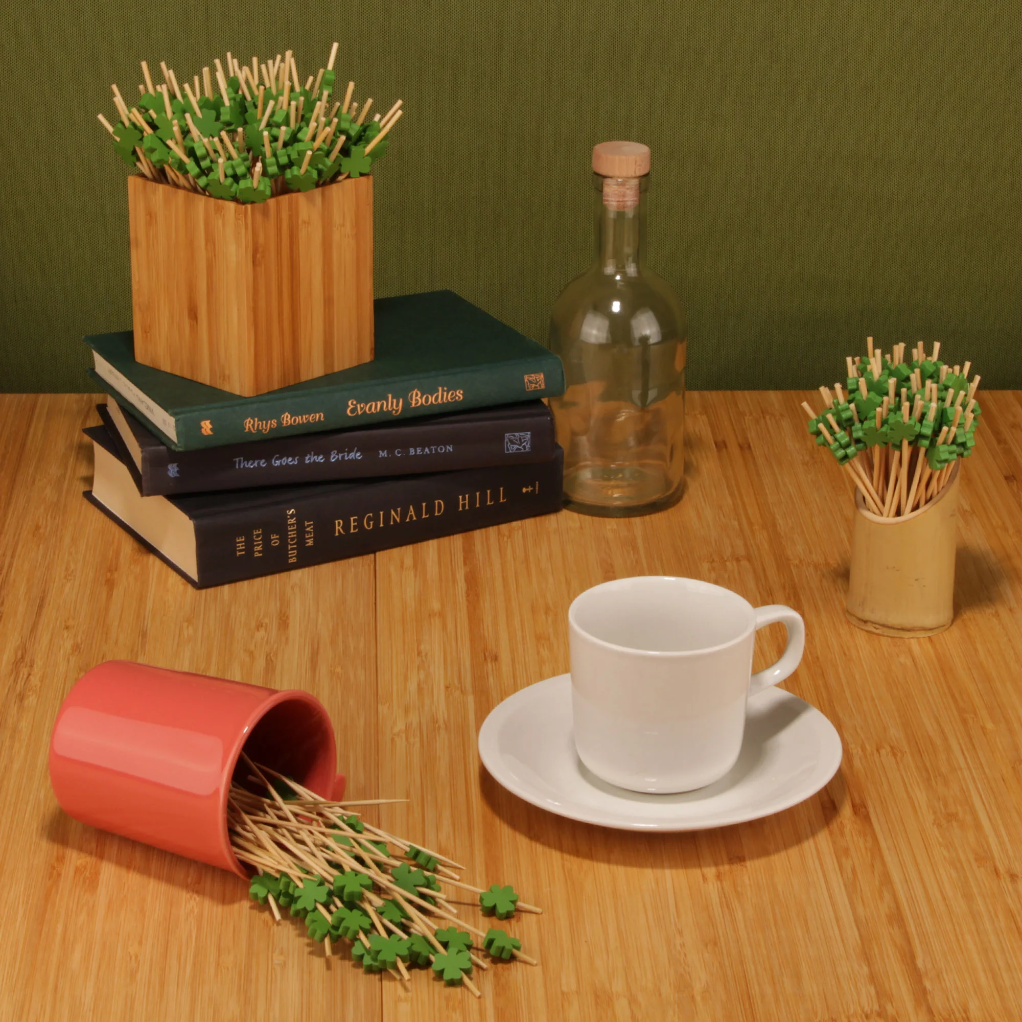 Clover Bamboo Food Picks - Image 8