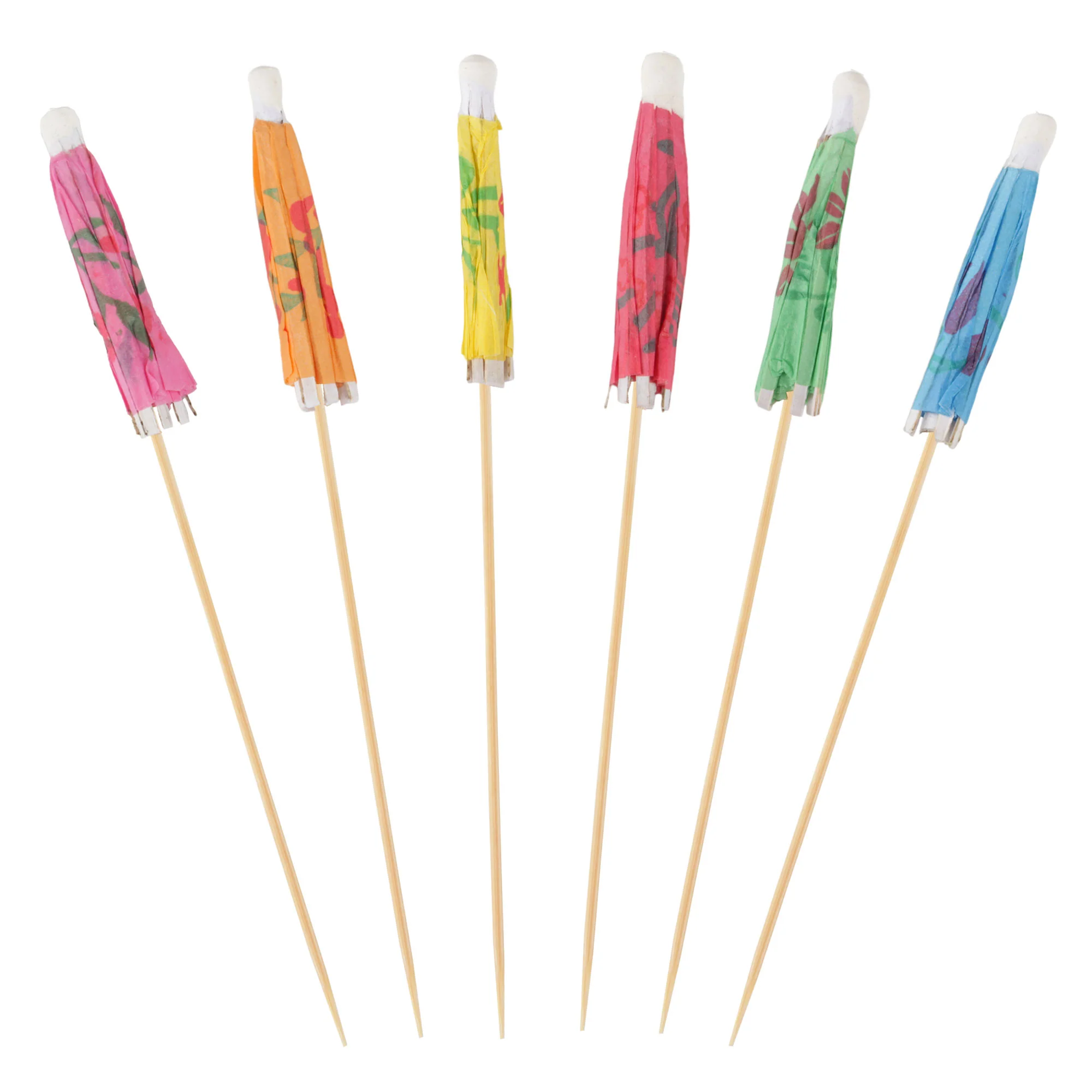 Umbrella Bamboo Food Picks - Image 11