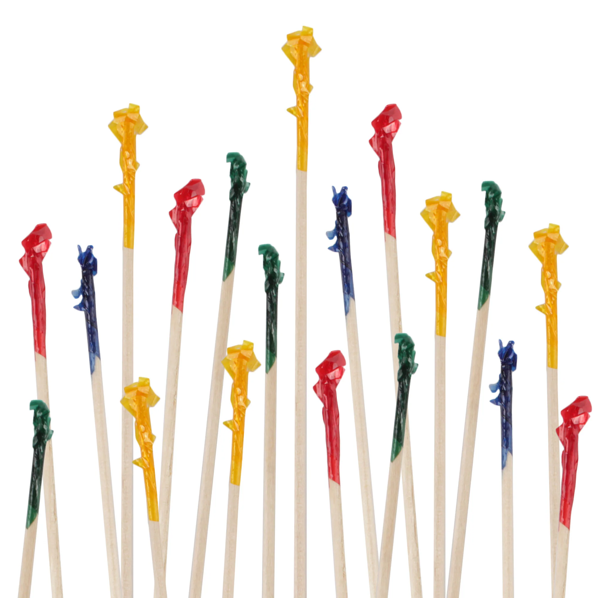 Confetti Frill Bamboo Food Picks