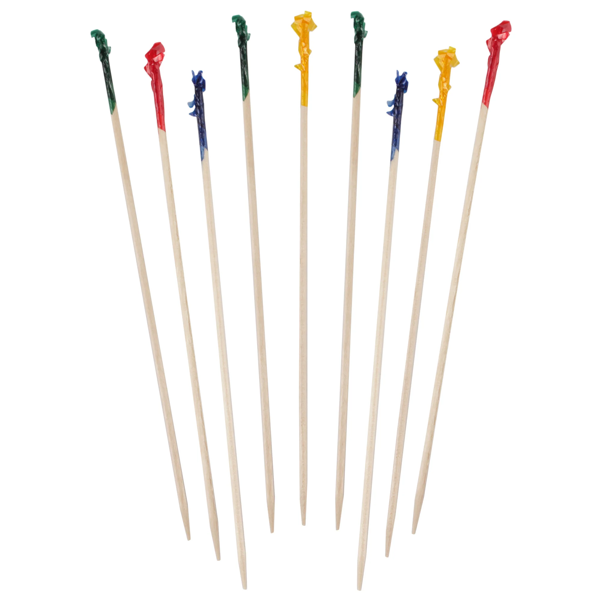 Confetti Frill Bamboo Food Picks - Image 12