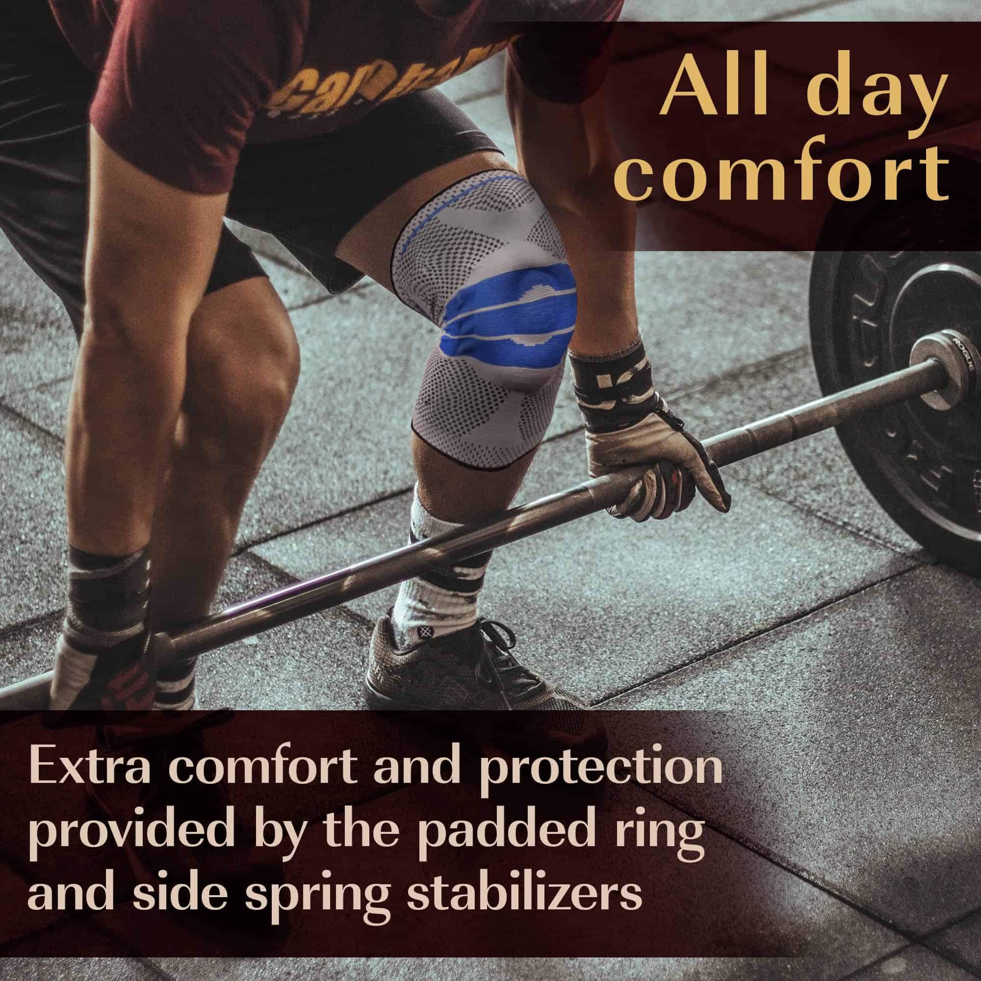 Copper D Knee Compression Sleeves - Image 2