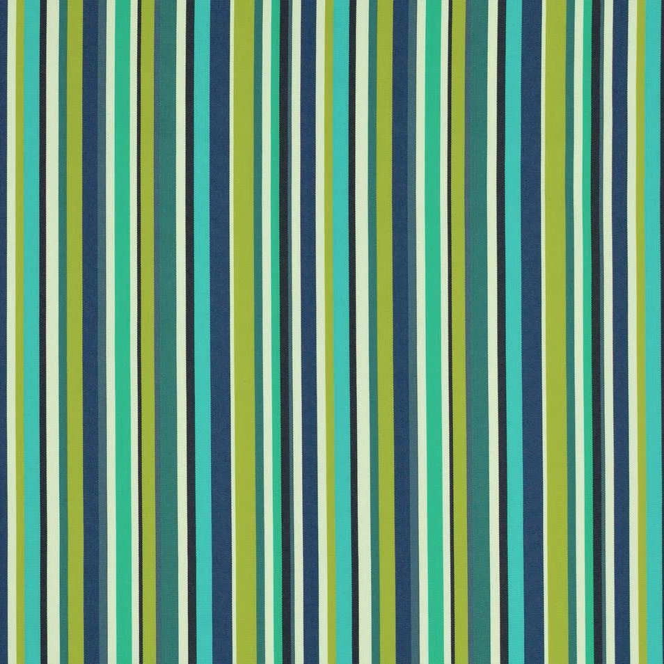 Reef Stripe Ocean Covington Upholstery Fabric