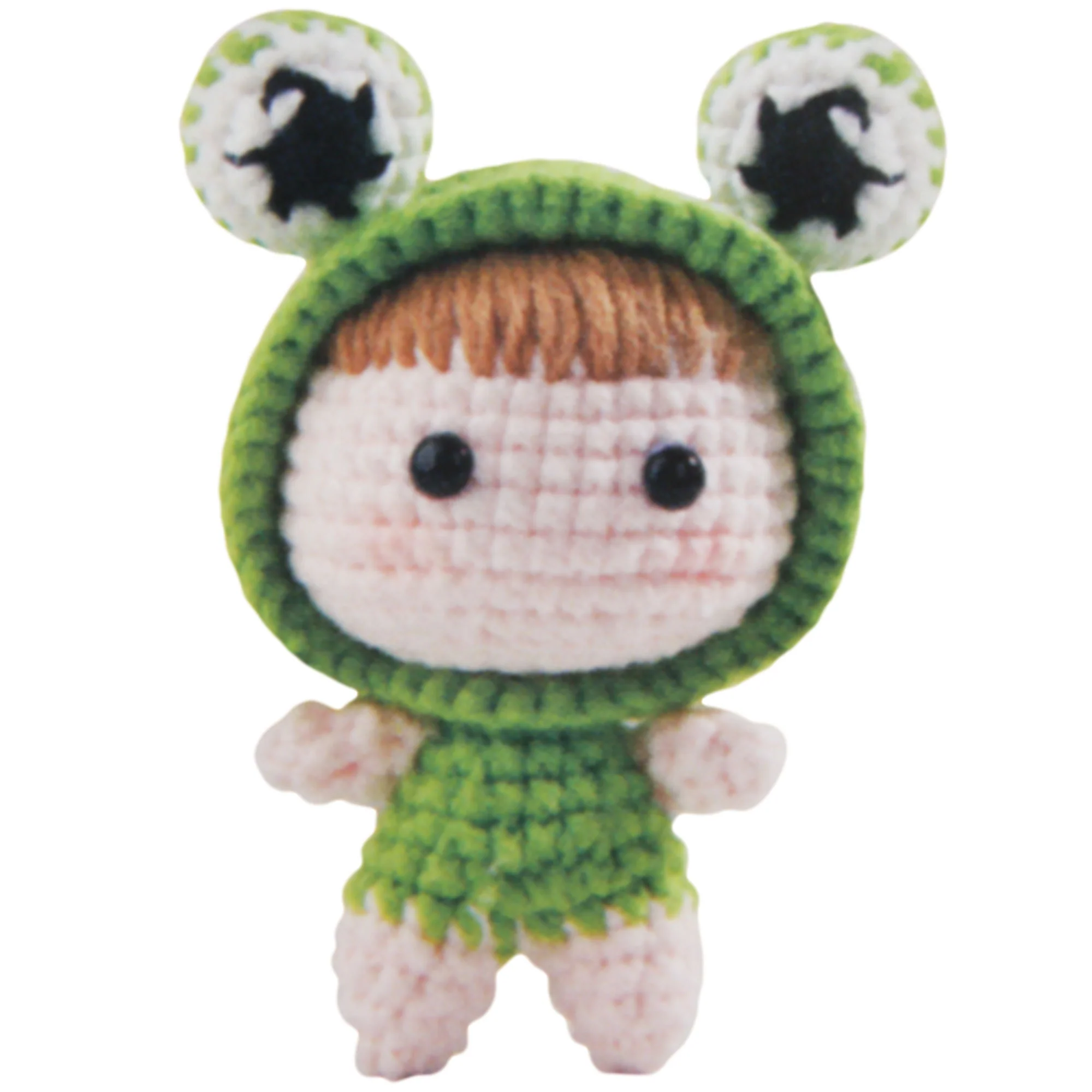 Frosch the Frog Doll Kawaii Chibis Crochet Kit - Image 3