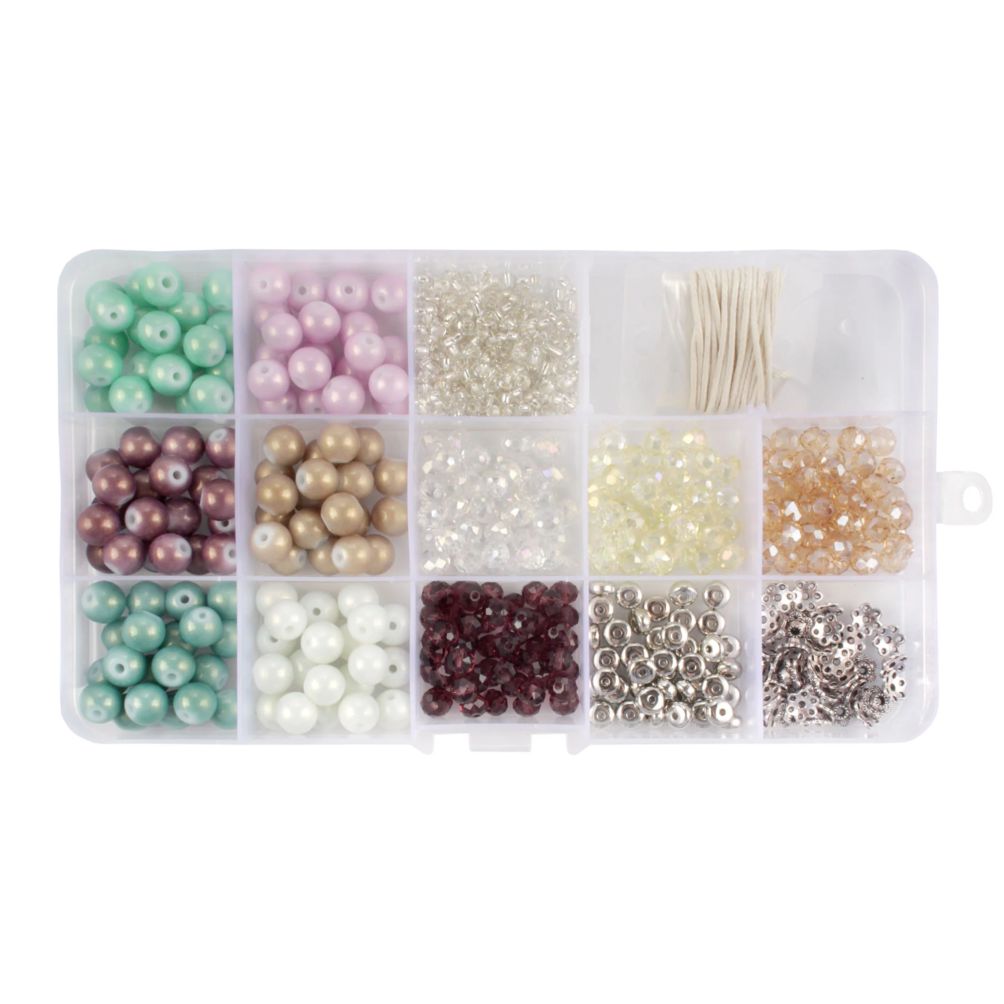 600pc Bead Kits - Stone, Beads, Alloy - Image 10