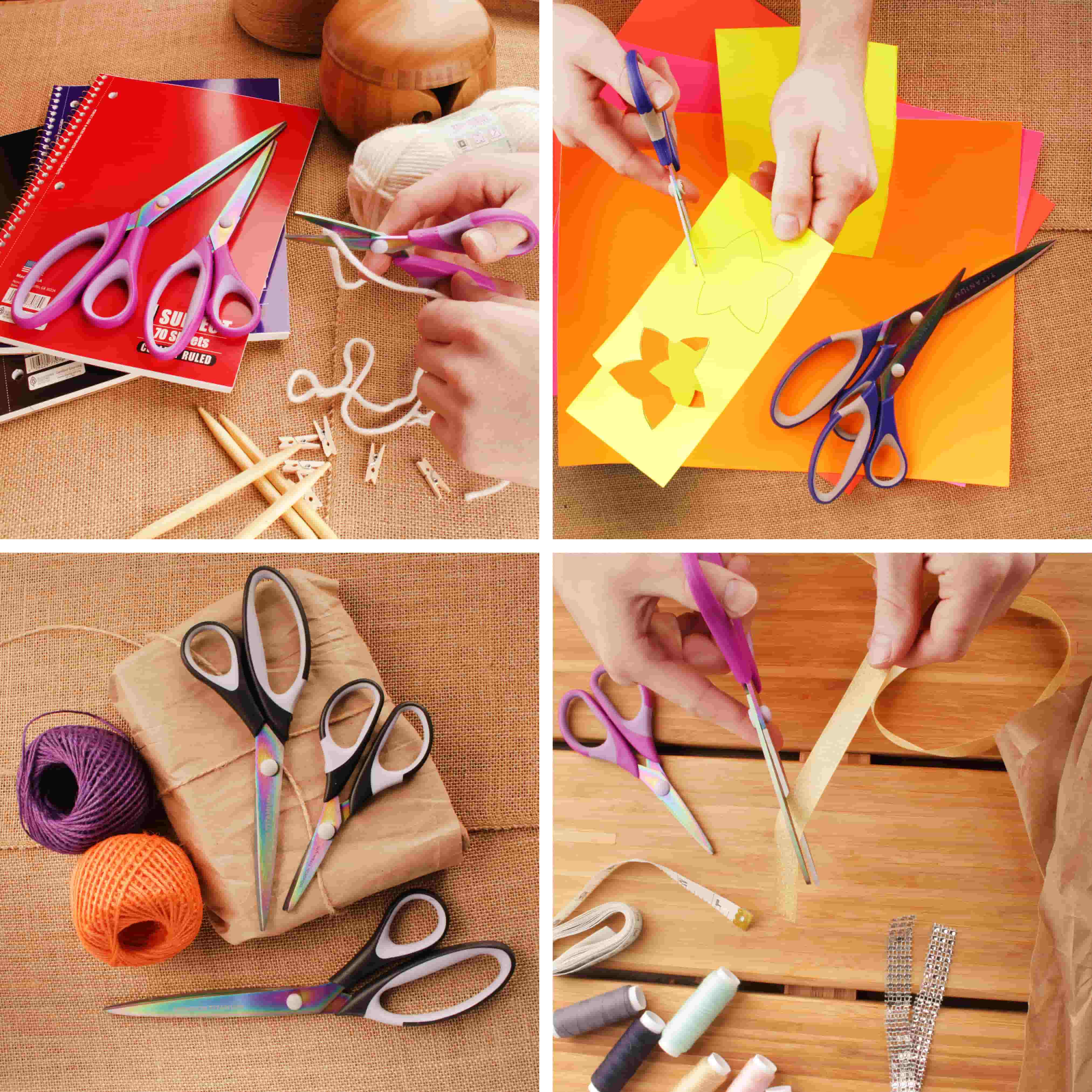 Titanium Craft Scissors 3pc Set - Image 5