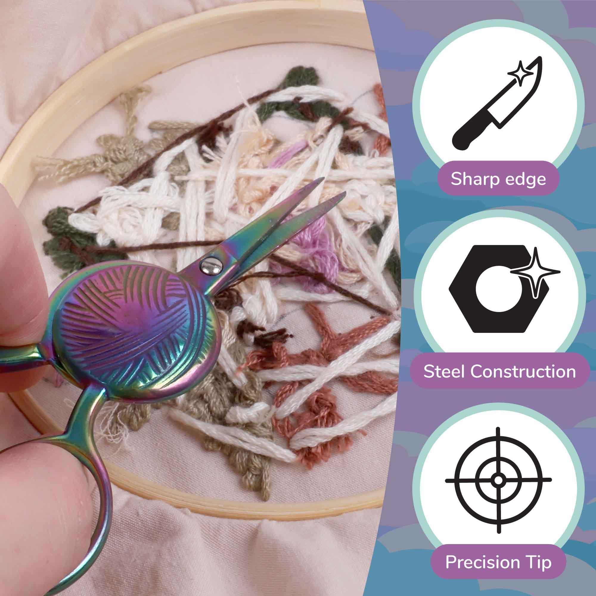 Yarn Ball Embroidery Scissors - Image 4