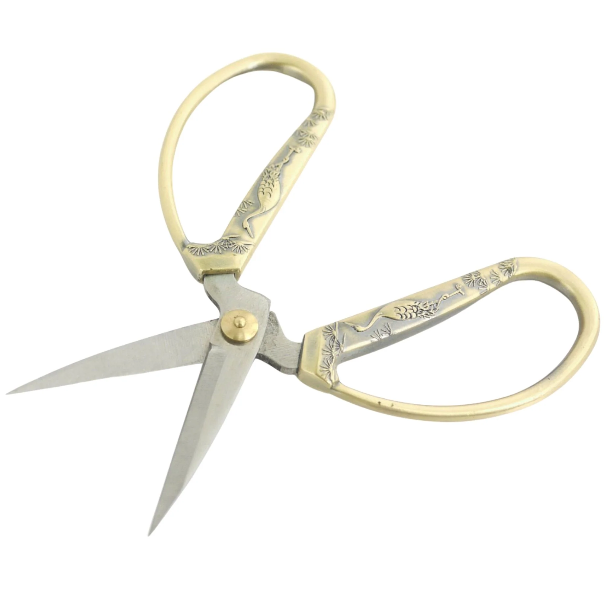 Small Crane Motif Craft Scissors - Image 3