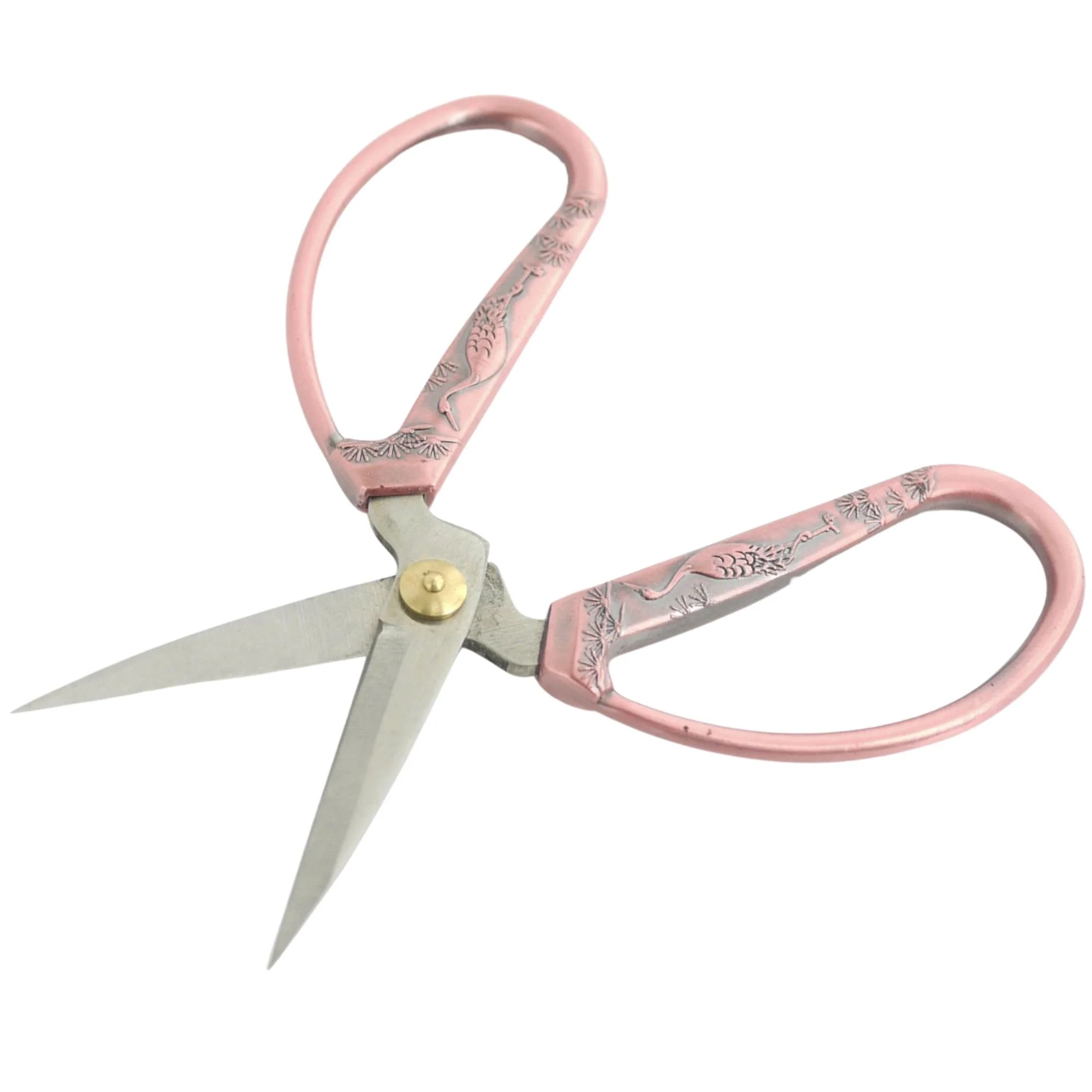 Large Crane Motif Craft Scissors - Image 3