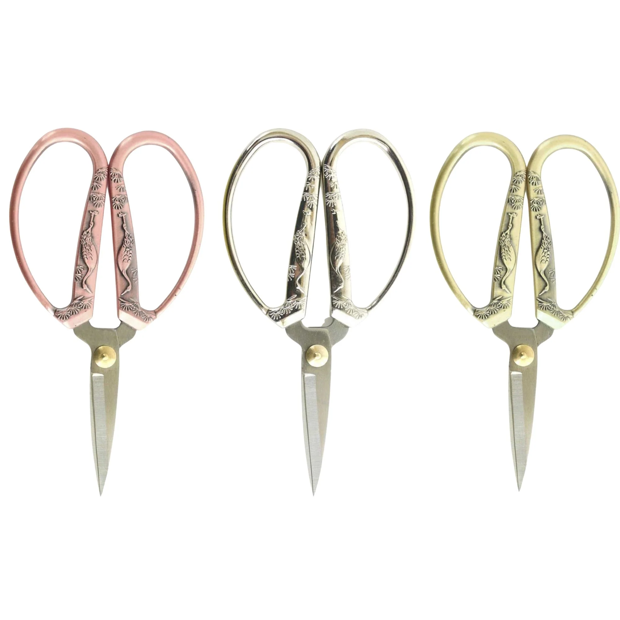Large Crane Motif Craft Scissors - Image 8